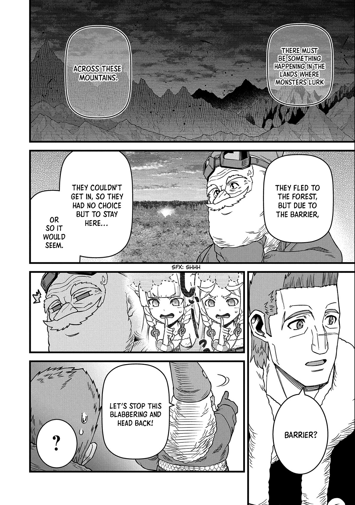 The Population Of The Frontier Owner Starts With 0. "Dias The Blue" And A Blue Horned Girl. chapter 45 page 29