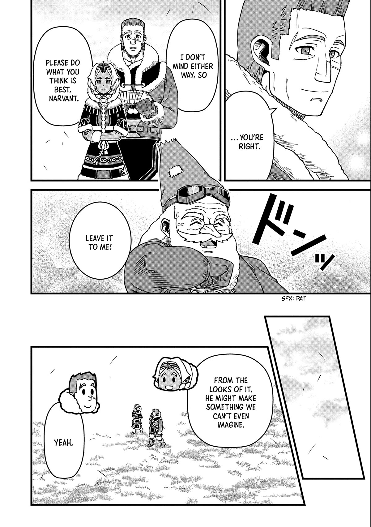 The Population Of The Frontier Owner Starts With 0. "Dias The Blue" And A Blue Horned Girl. chapter 45 page 33