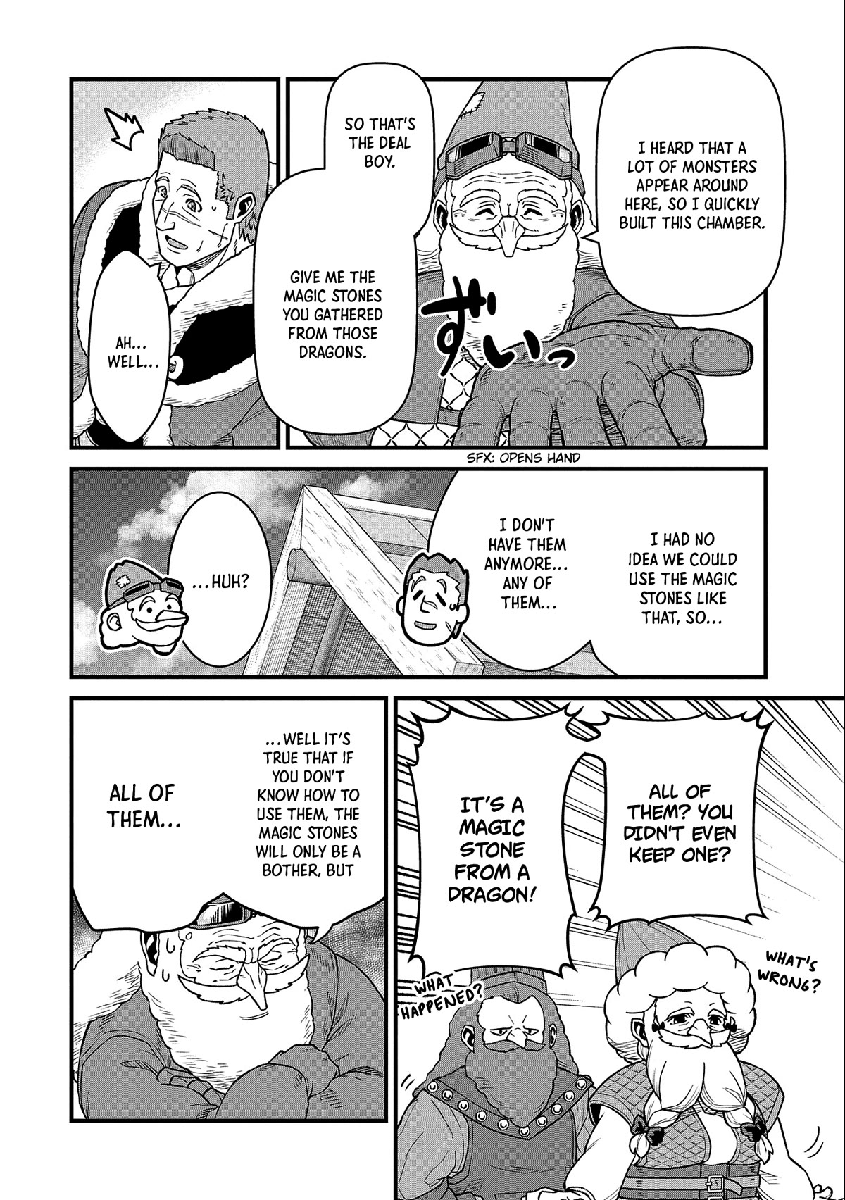 The Population Of The Frontier Owner Starts With 0. "Dias The Blue" And A Blue Horned Girl. chapter 45 page 9