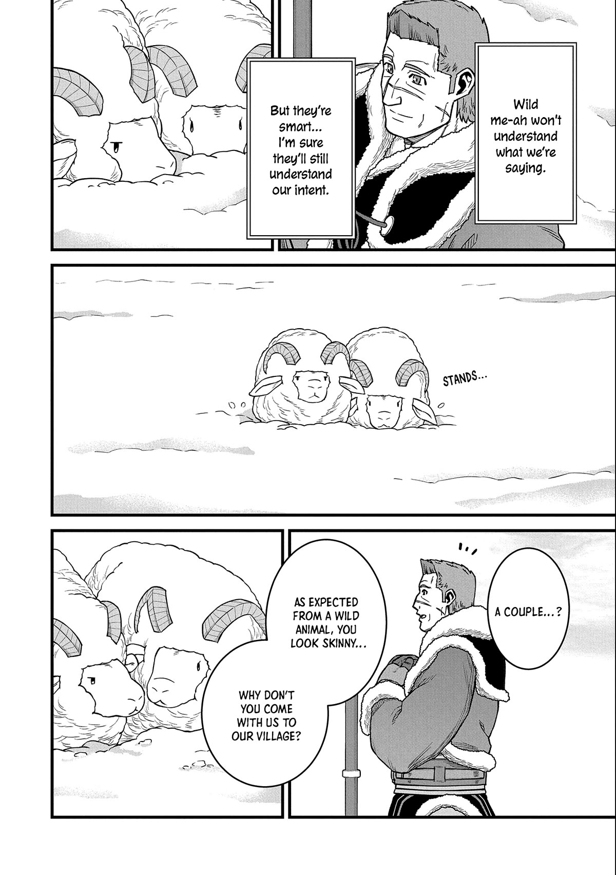 The Population Of The Frontier Owner Starts With 0. "Dias The Blue" And A Blue Horned Girl. chapter 46 page 13