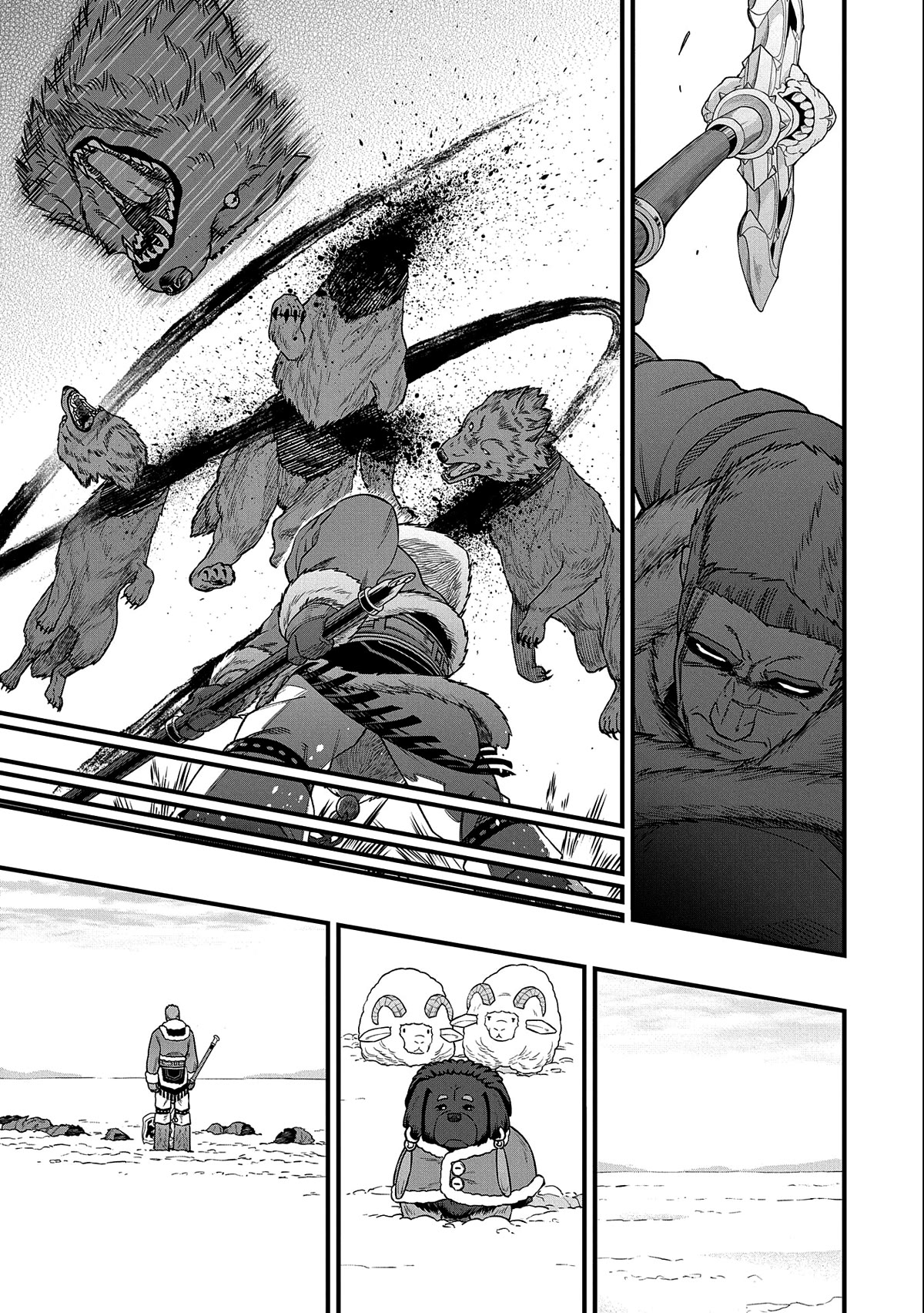 The Population Of The Frontier Owner Starts With 0. "Dias The Blue" And A Blue Horned Girl. chapter 46 page 22