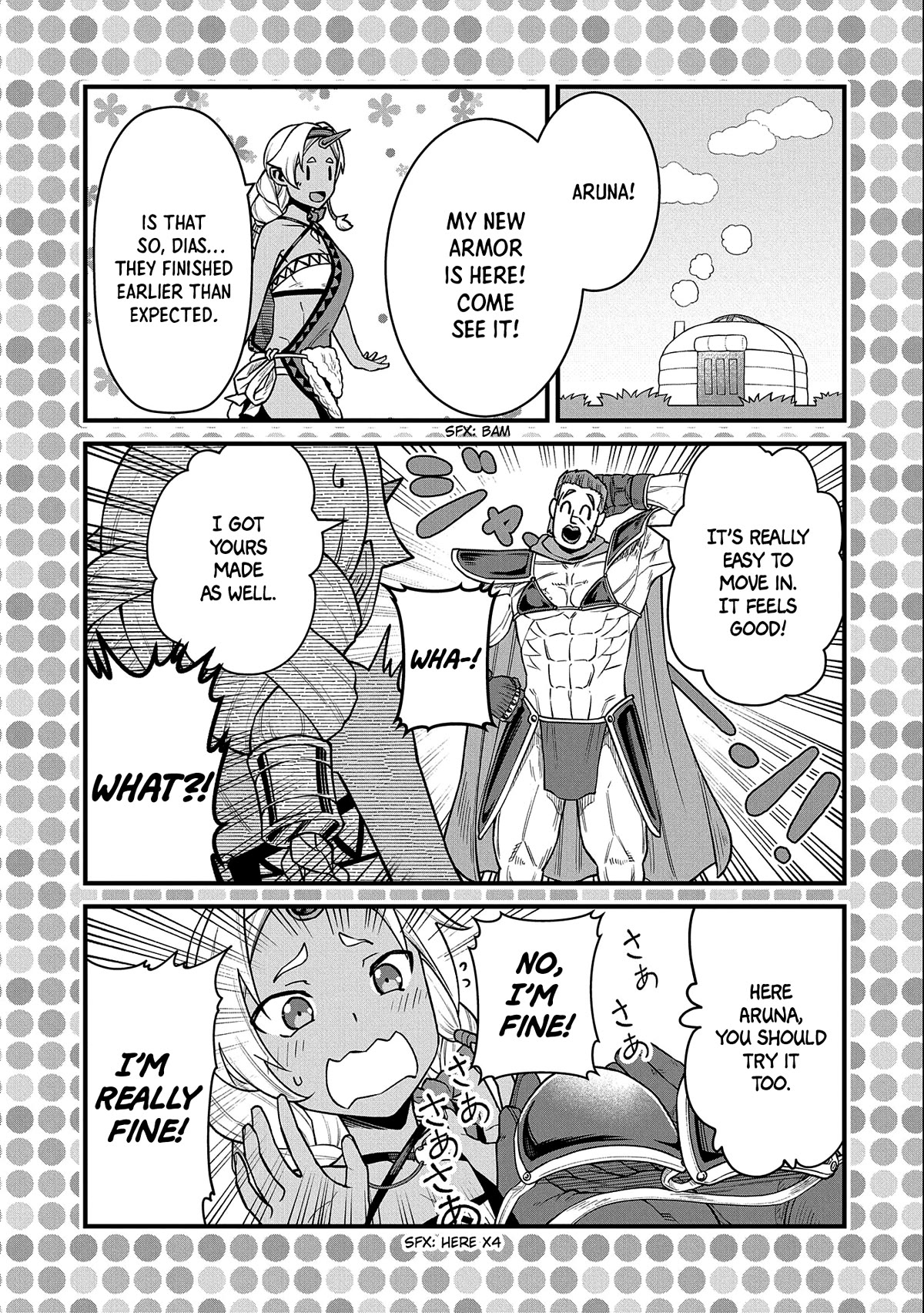 The Population Of The Frontier Owner Starts With 0. "Dias The Blue" And A Blue Horned Girl. chapter 46 page 26