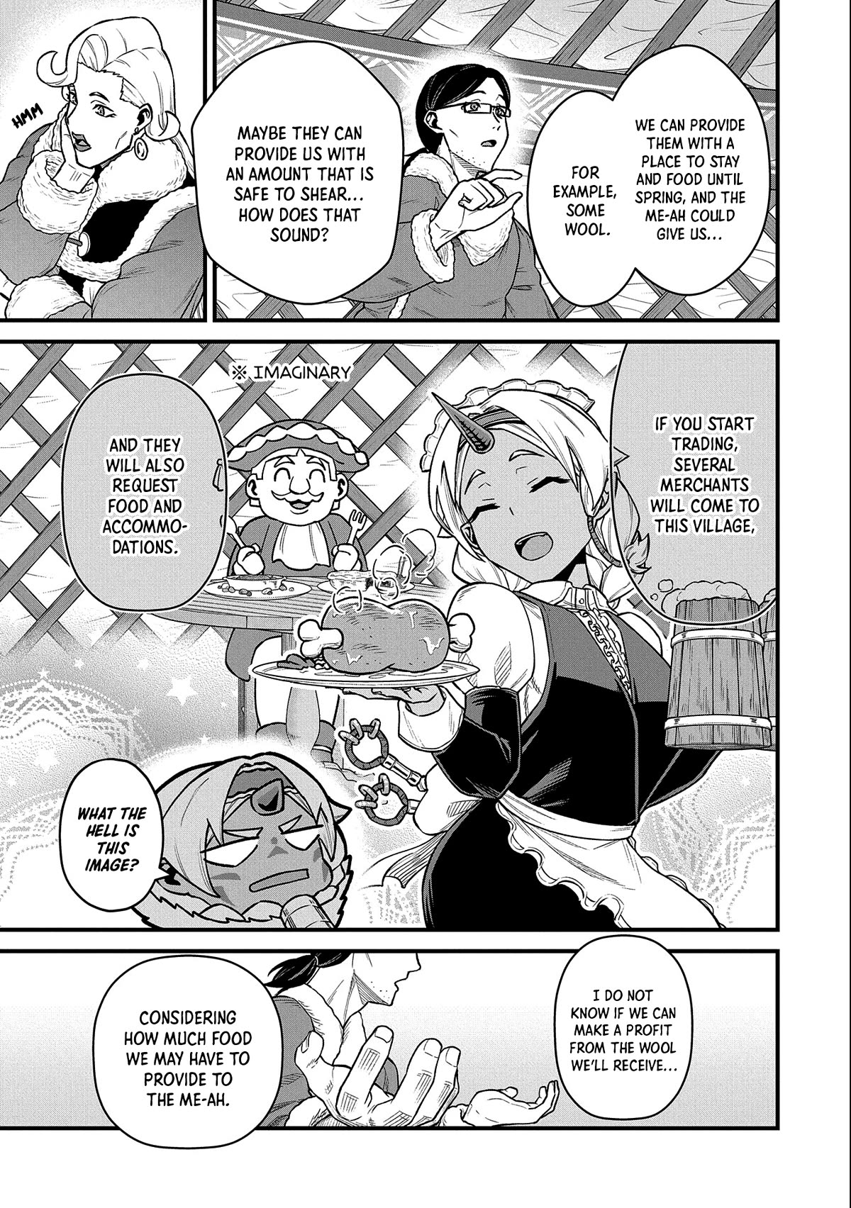 The Population Of The Frontier Owner Starts With 0. "Dias The Blue" And A Blue Horned Girl. chapter 47 page 15