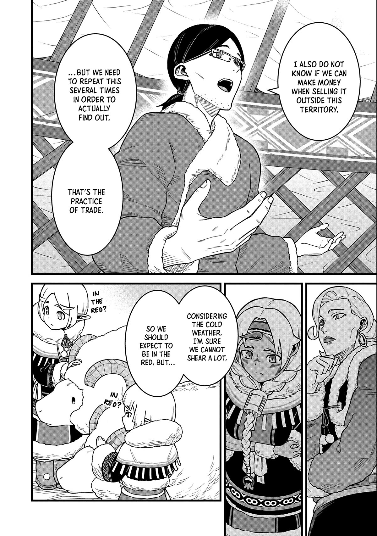 The Population Of The Frontier Owner Starts With 0. "Dias The Blue" And A Blue Horned Girl. chapter 47 page 16
