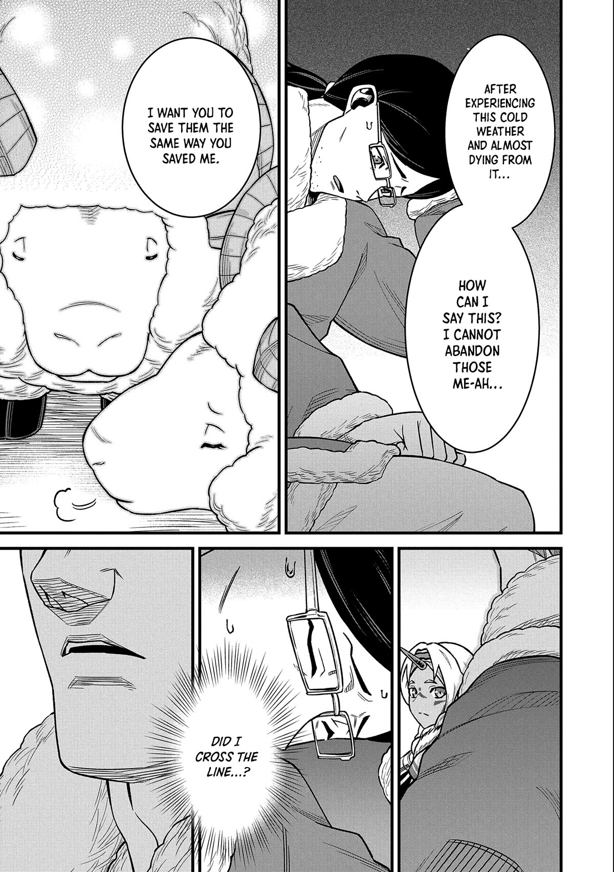 The Population Of The Frontier Owner Starts With 0. "Dias The Blue" And A Blue Horned Girl. chapter 47 page 17