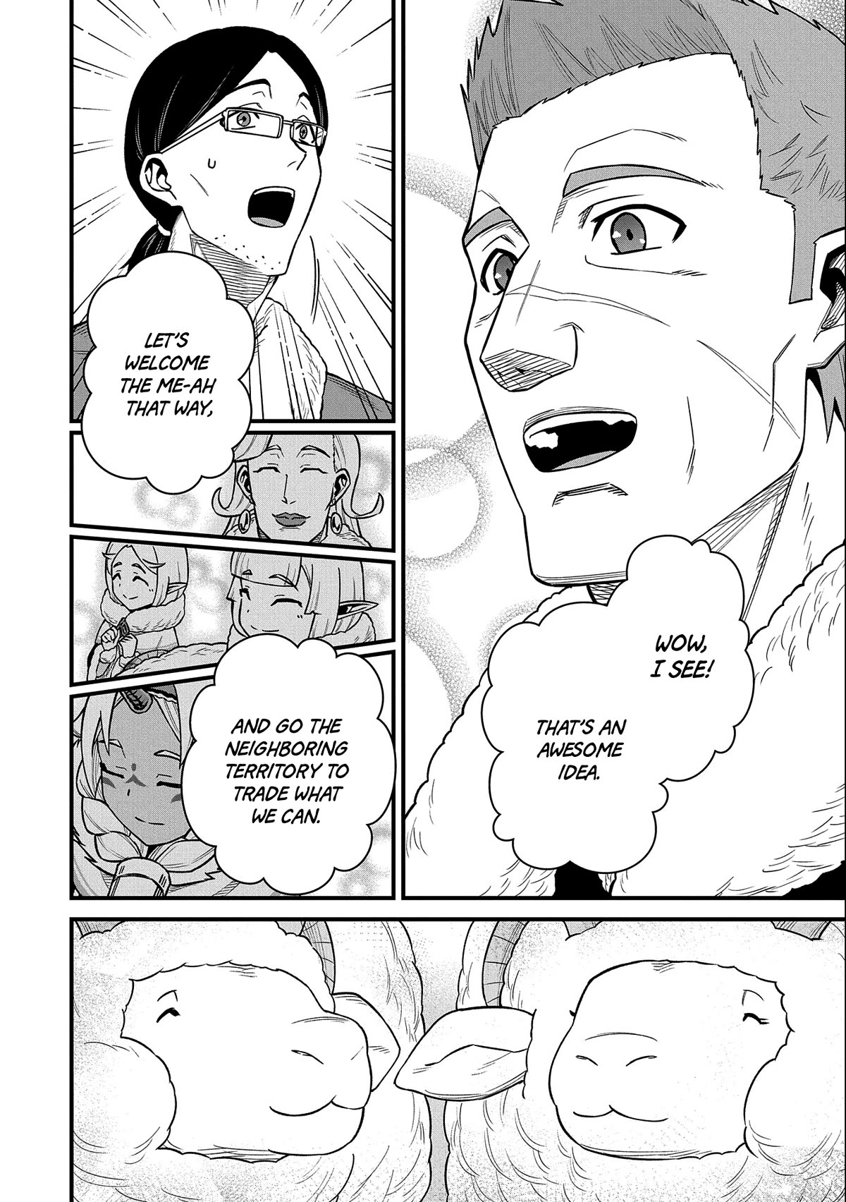 The Population Of The Frontier Owner Starts With 0. "Dias The Blue" And A Blue Horned Girl. chapter 47 page 18