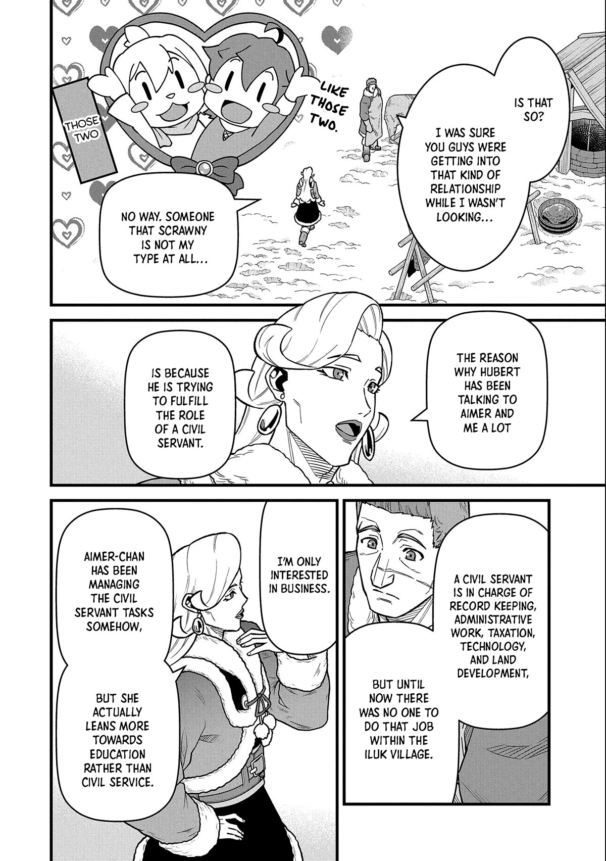 The Population Of The Frontier Owner Starts With 0. "Dias The Blue" And A Blue Horned Girl. chapter 47 page 22