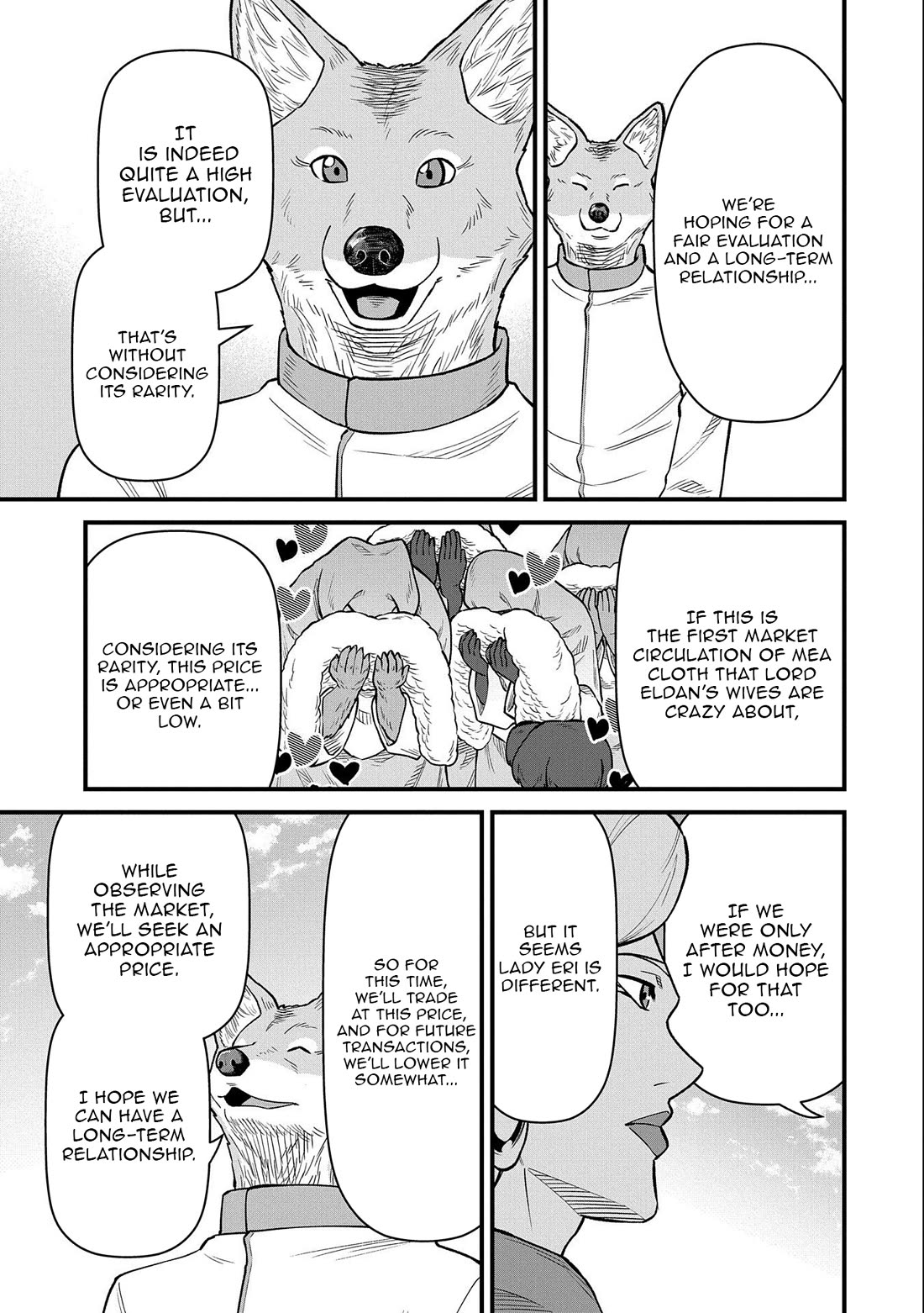 The Population Of The Frontier Owner Starts With 0. "Dias The Blue" And A Blue Horned Girl. chapter 48 page 19