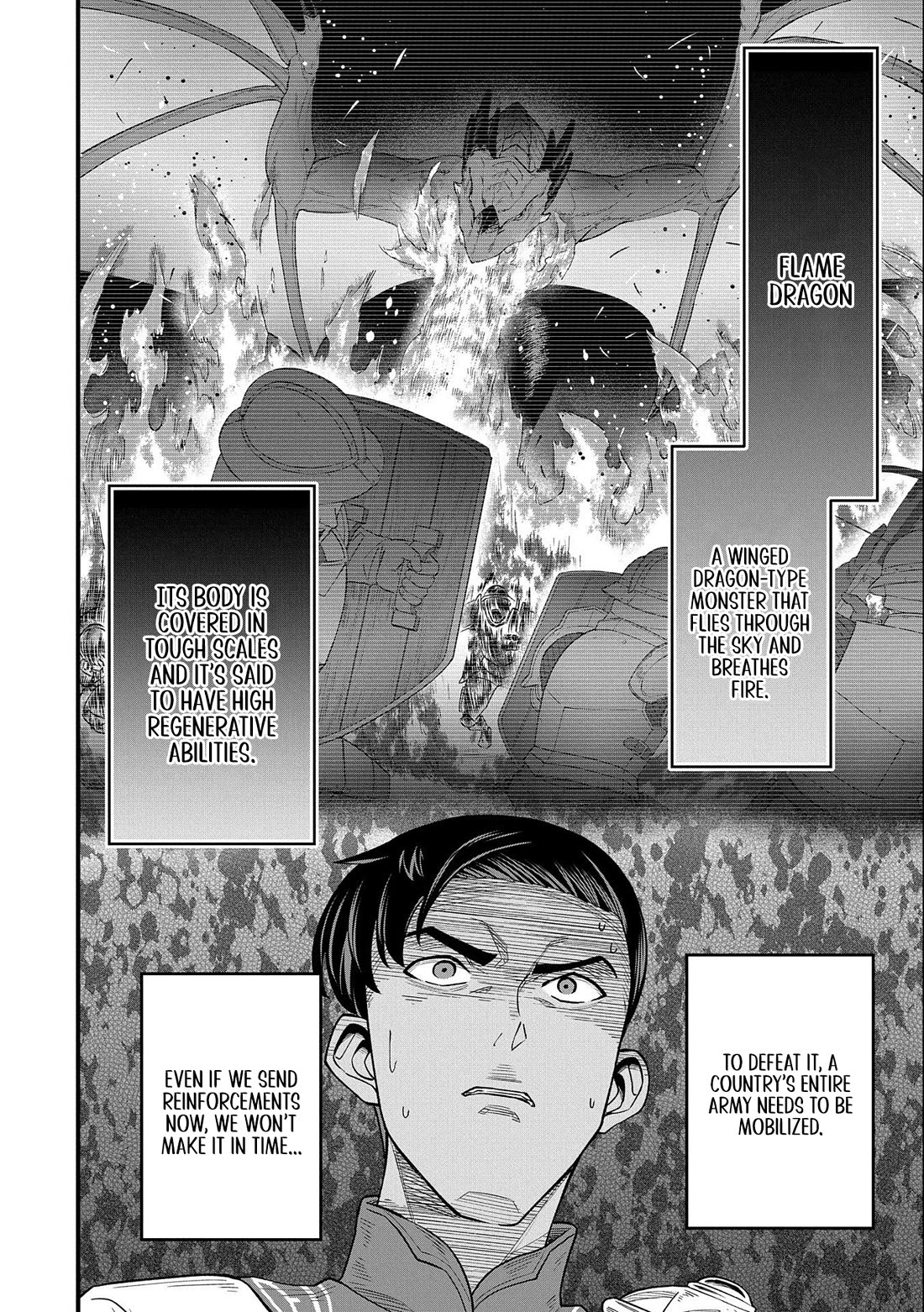 The Population Of The Frontier Owner Starts With 0. "Dias The Blue" And A Blue Horned Girl. chapter 48 page 22