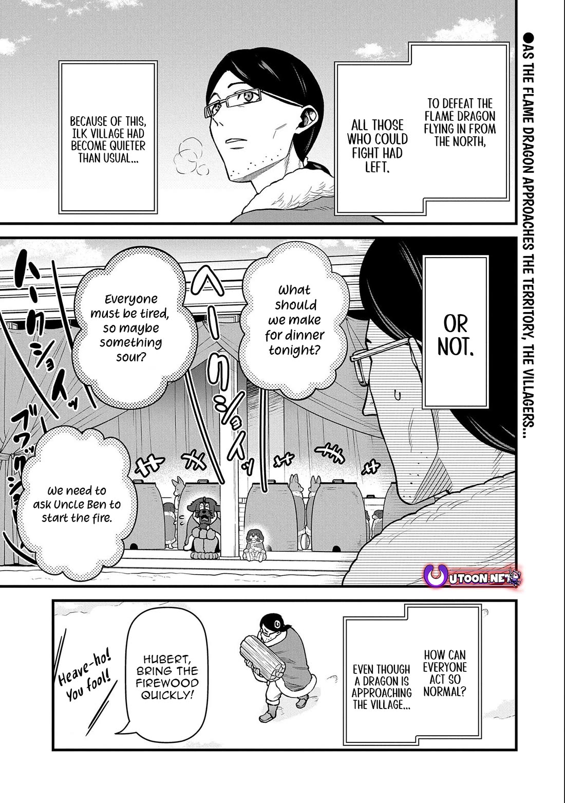 The Population Of The Frontier Owner Starts With 0. "Dias The Blue" And A Blue Horned Girl. chapter 49 page 1