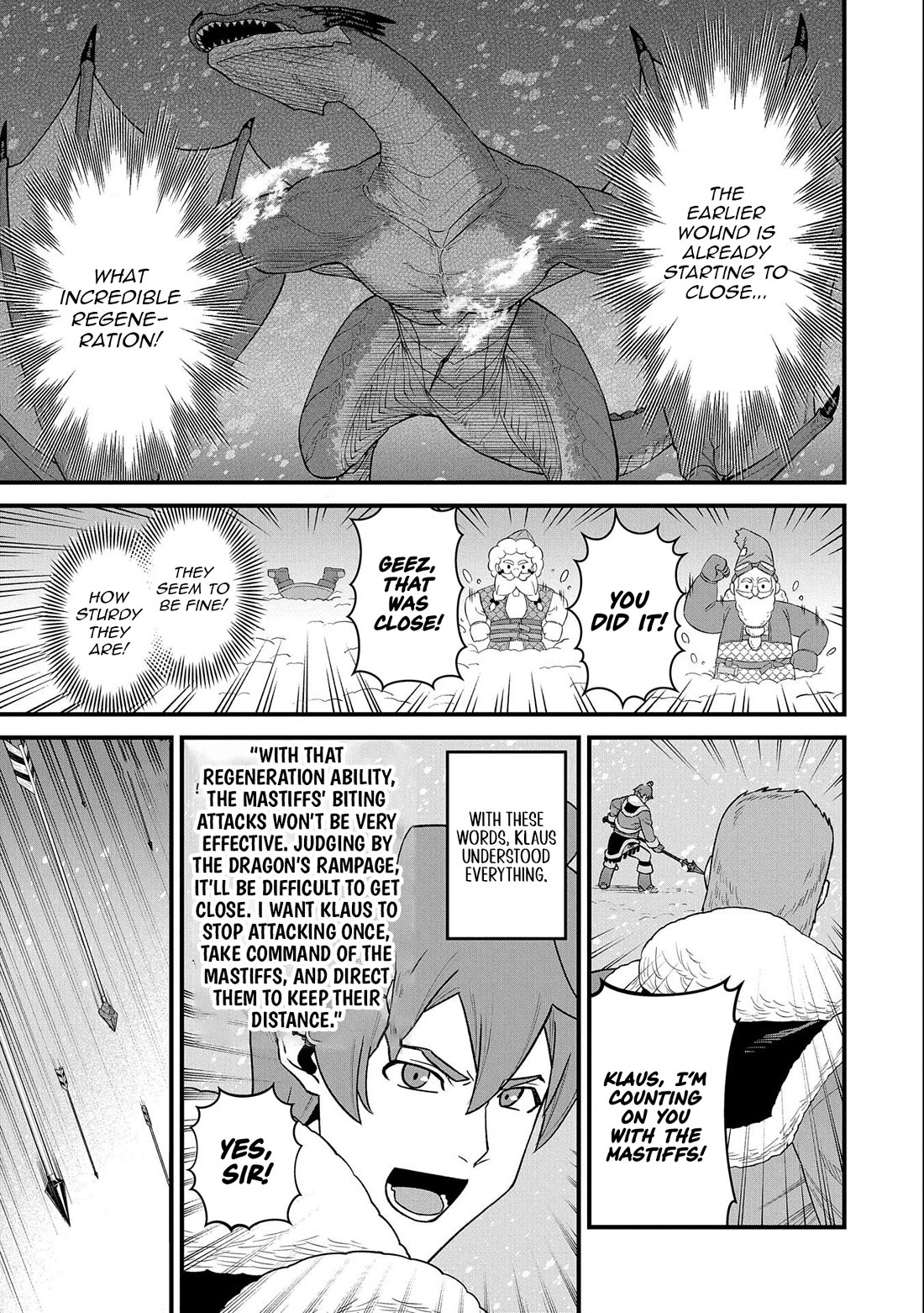 The Population Of The Frontier Owner Starts With 0. "Dias The Blue" And A Blue Horned Girl. chapter 49 page 21