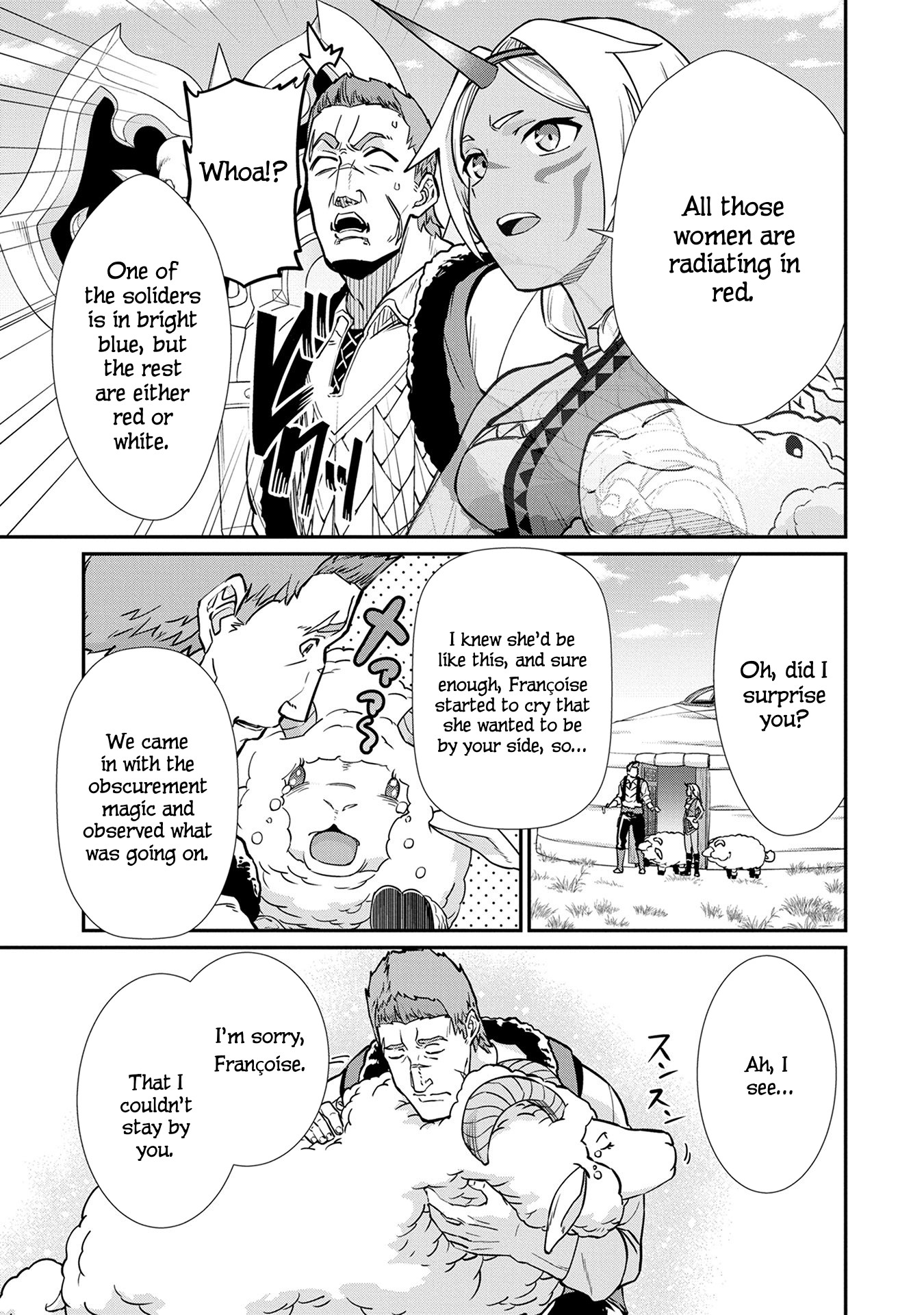 The Population Of The Frontier Owner Starts With 0. "Dias The Blue" And A Blue Horned Girl. chapter 5 page 20