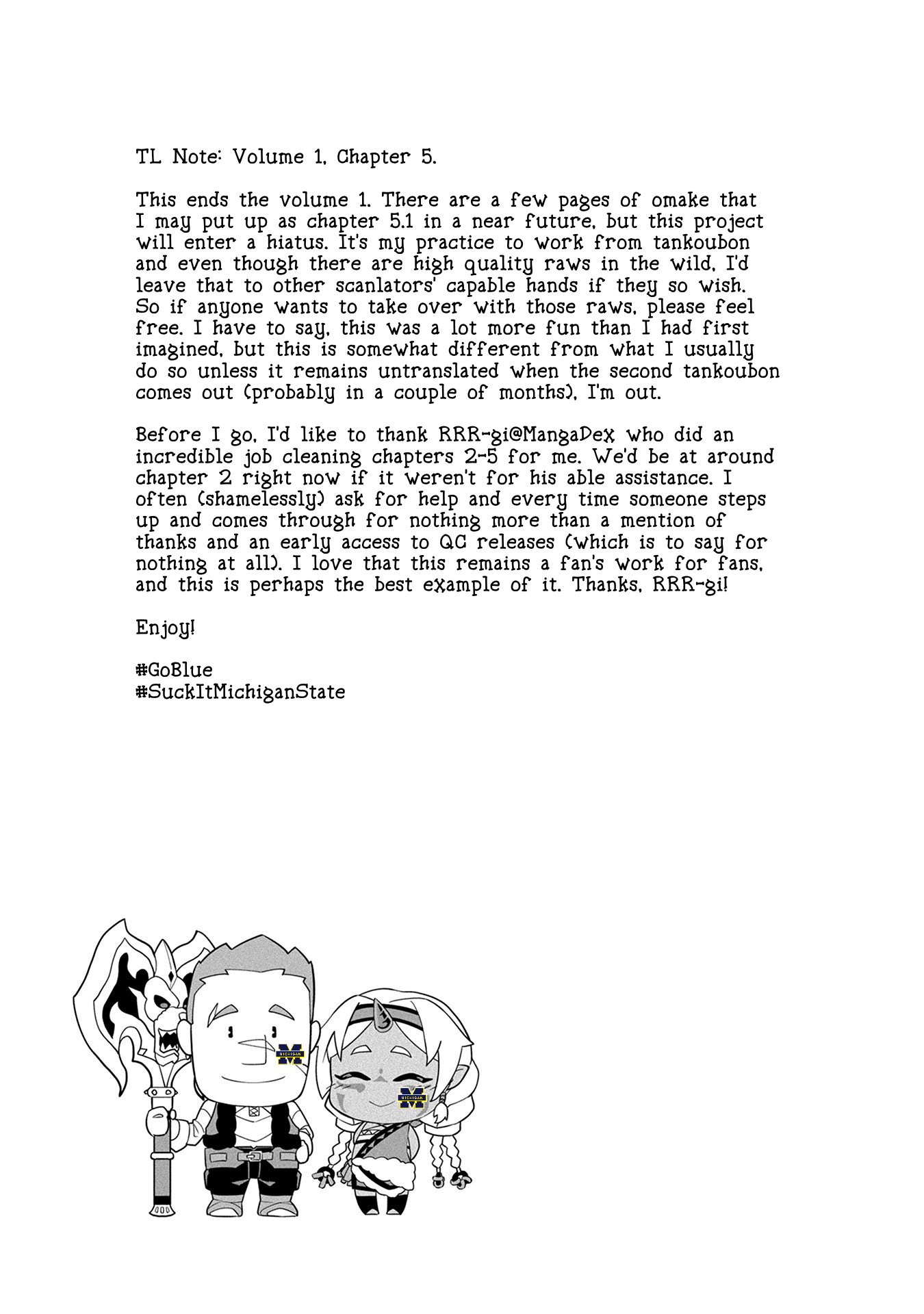 The Population Of The Frontier Owner Starts With 0. "Dias The Blue" And A Blue Horned Girl. chapter 5 page 32