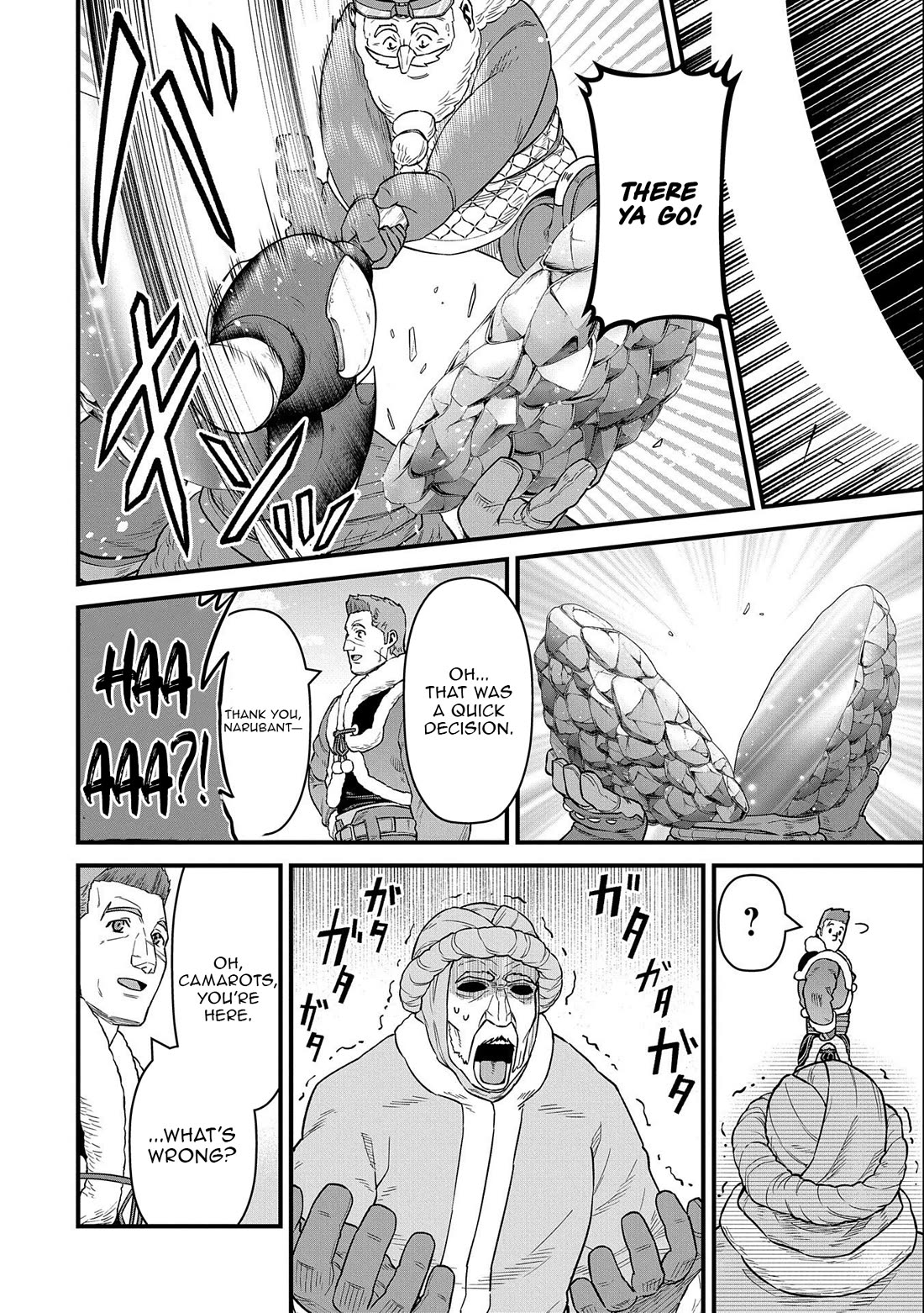 The Population Of The Frontier Owner Starts With 0. "Dias The Blue" And A Blue Horned Girl. chapter 50 page 14