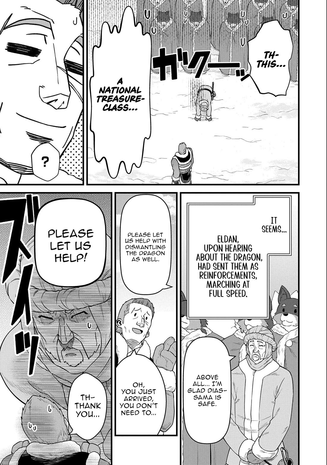 The Population Of The Frontier Owner Starts With 0. "Dias The Blue" And A Blue Horned Girl. chapter 50 page 15