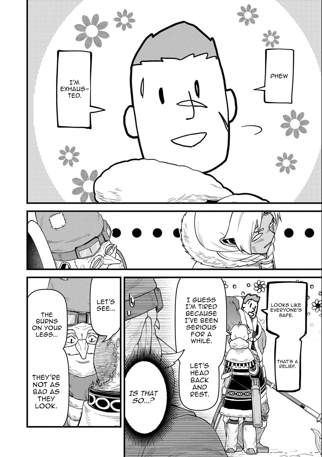 The Population Of The Frontier Owner Starts With 0. "Dias The Blue" And A Blue Horned Girl. chapter 50 page 2