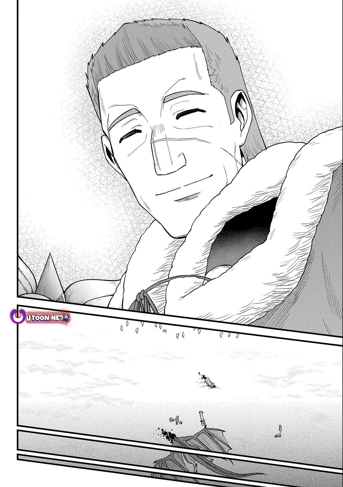 The Population Of The Frontier Owner Starts With 0. "Dias The Blue" And A Blue Horned Girl. chapter 50 page 4