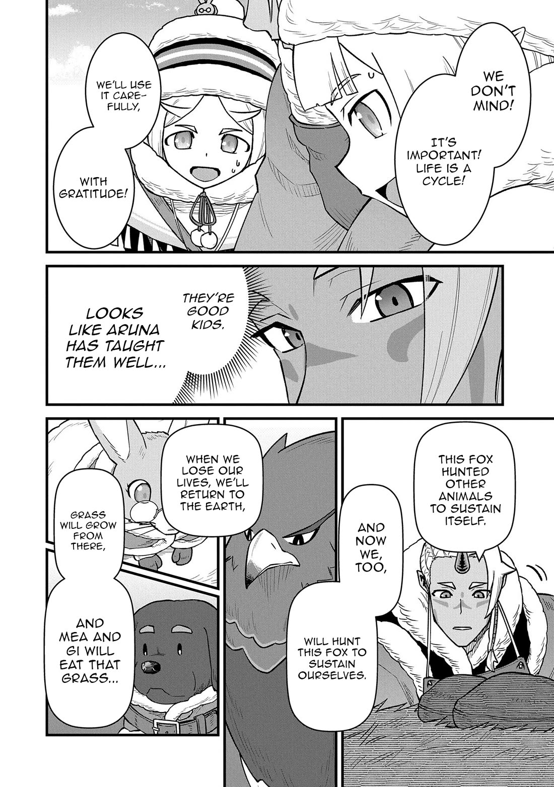 The Population Of The Frontier Owner Starts With 0. "Dias The Blue" And A Blue Horned Girl. chapter 51 page 18