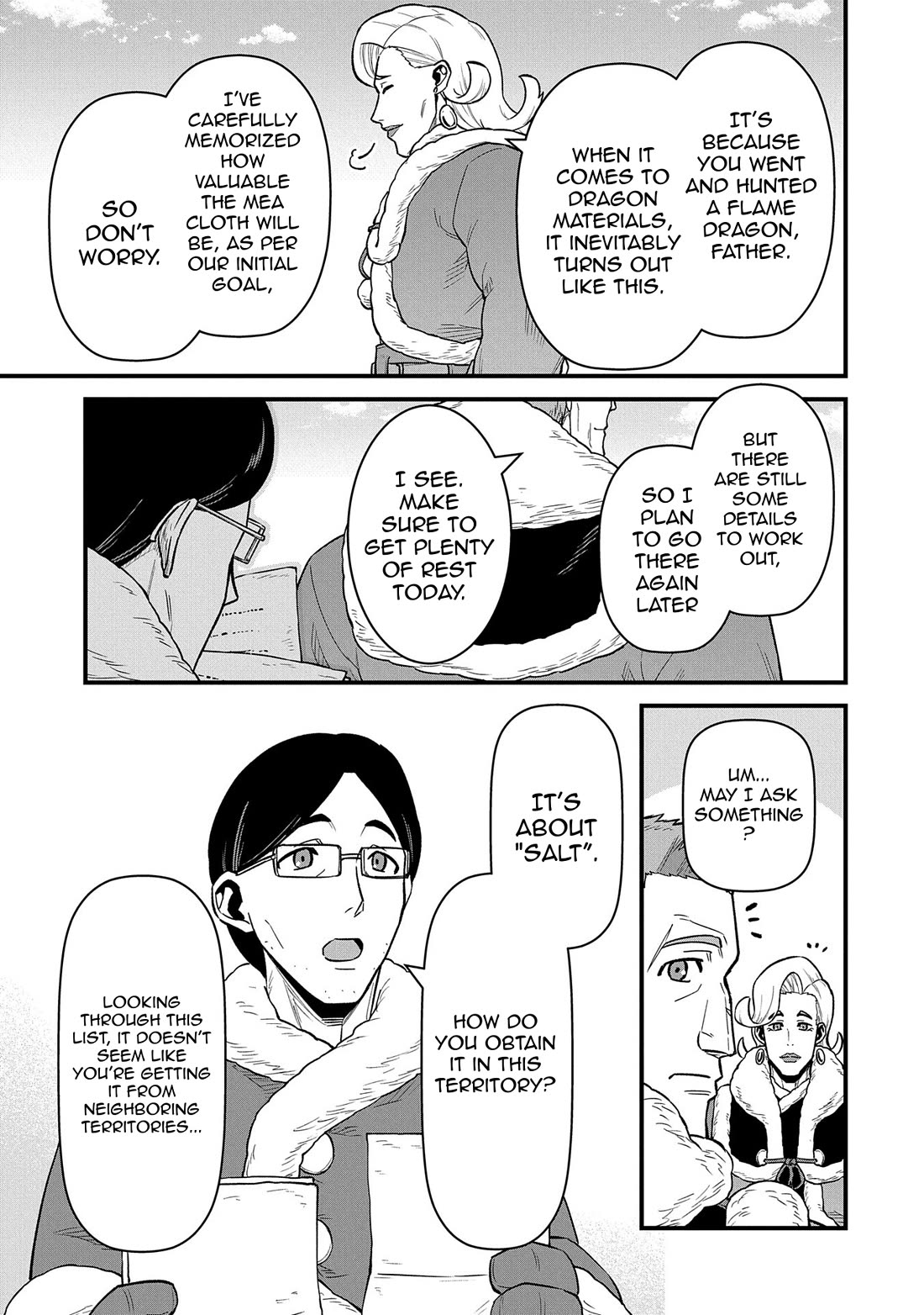 The Population Of The Frontier Owner Starts With 0. "Dias The Blue" And A Blue Horned Girl. chapter 52 page 5