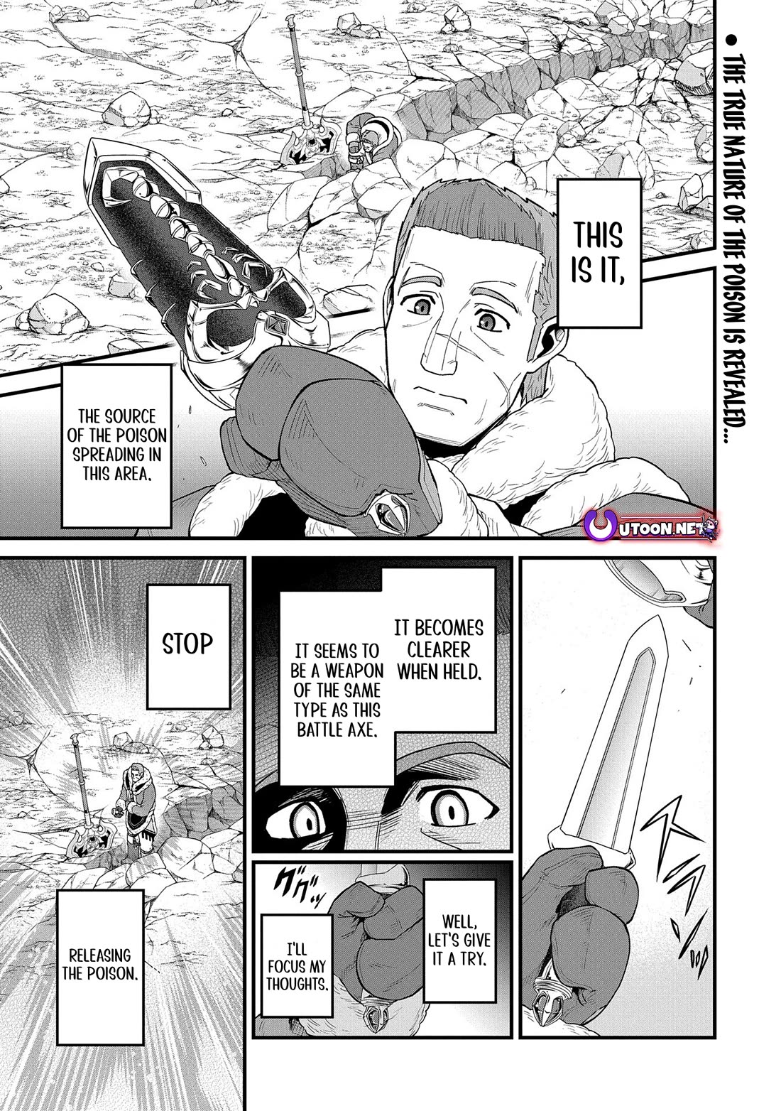 The Population Of The Frontier Owner Starts With 0. "Dias The Blue" And A Blue Horned Girl. chapter 53 page 1