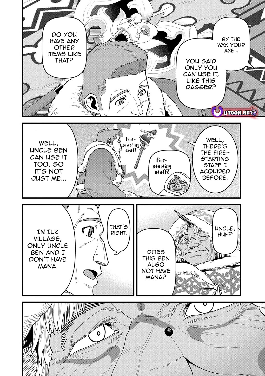 The Population Of The Frontier Owner Starts With 0. "Dias The Blue" And A Blue Horned Girl. chapter 53 page 12