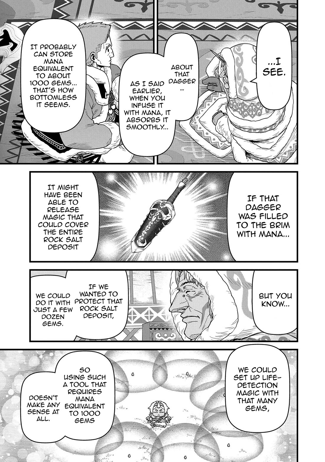 The Population Of The Frontier Owner Starts With 0. "Dias The Blue" And A Blue Horned Girl. chapter 53 page 13