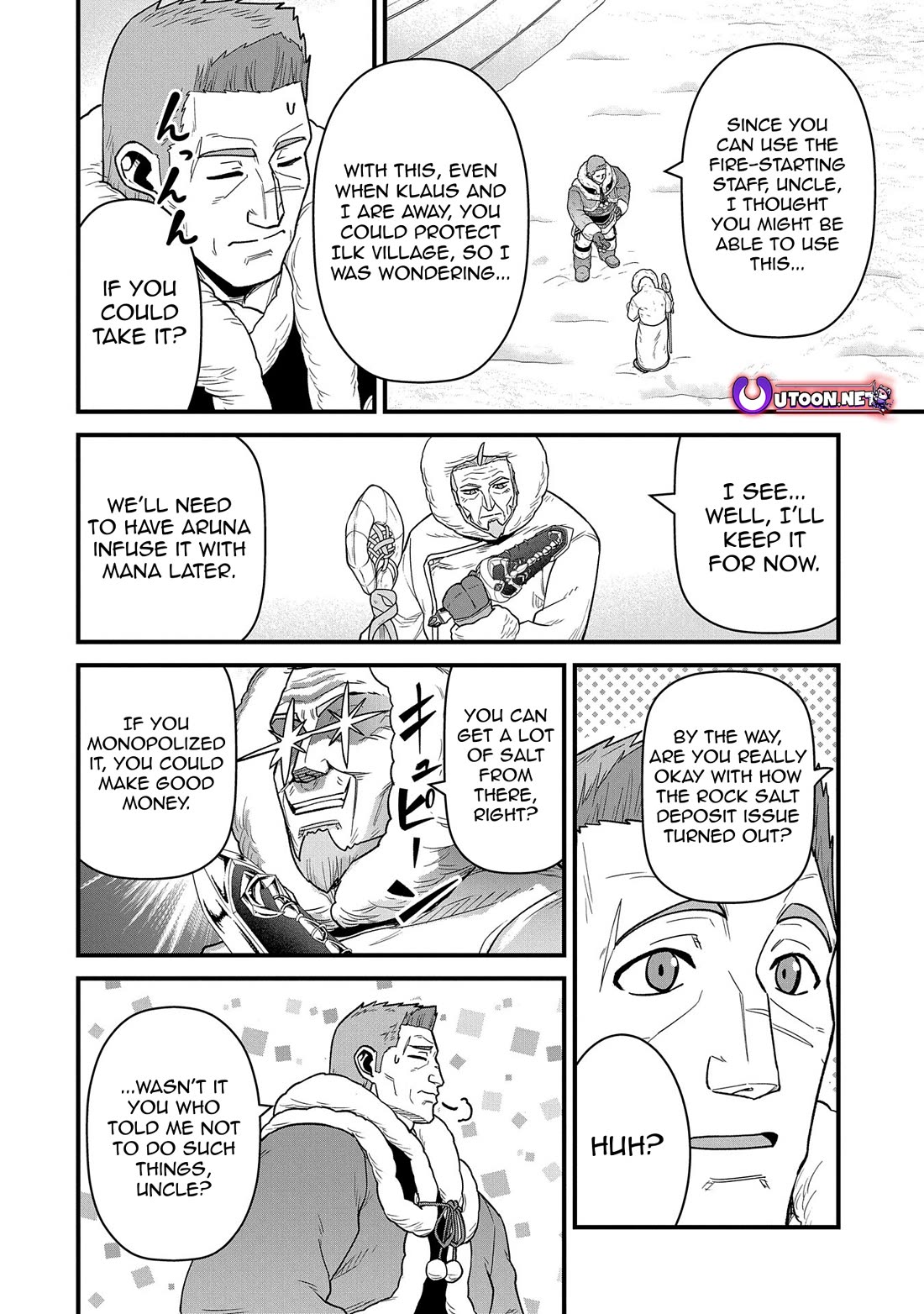 The Population Of The Frontier Owner Starts With 0. "Dias The Blue" And A Blue Horned Girl. chapter 53 page 28