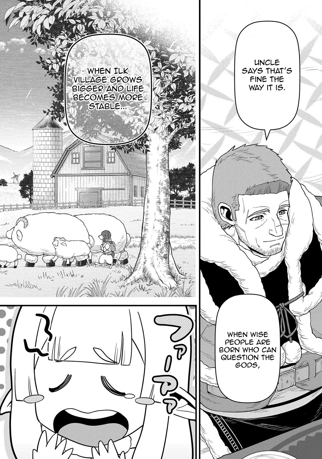 The Population Of The Frontier Owner Starts With 0. "Dias The Blue" And A Blue Horned Girl. chapter 54 page 14