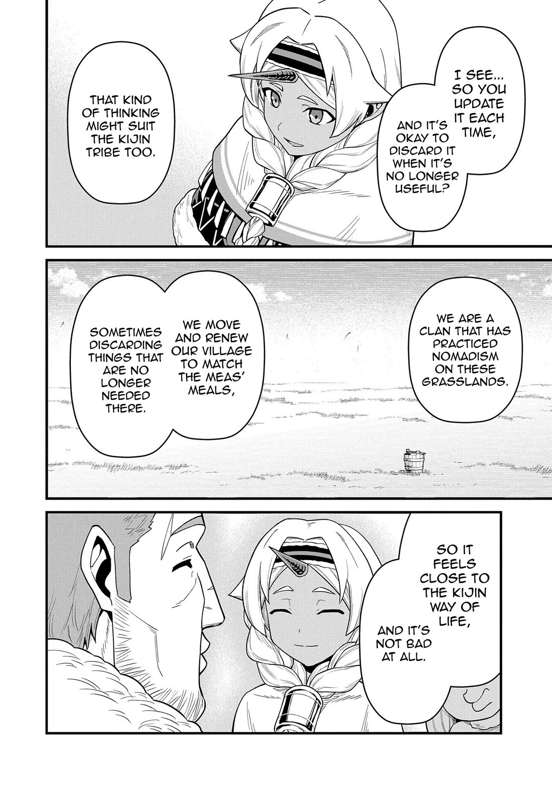 The Population Of The Frontier Owner Starts With 0. "Dias The Blue" And A Blue Horned Girl. chapter 54 page 16