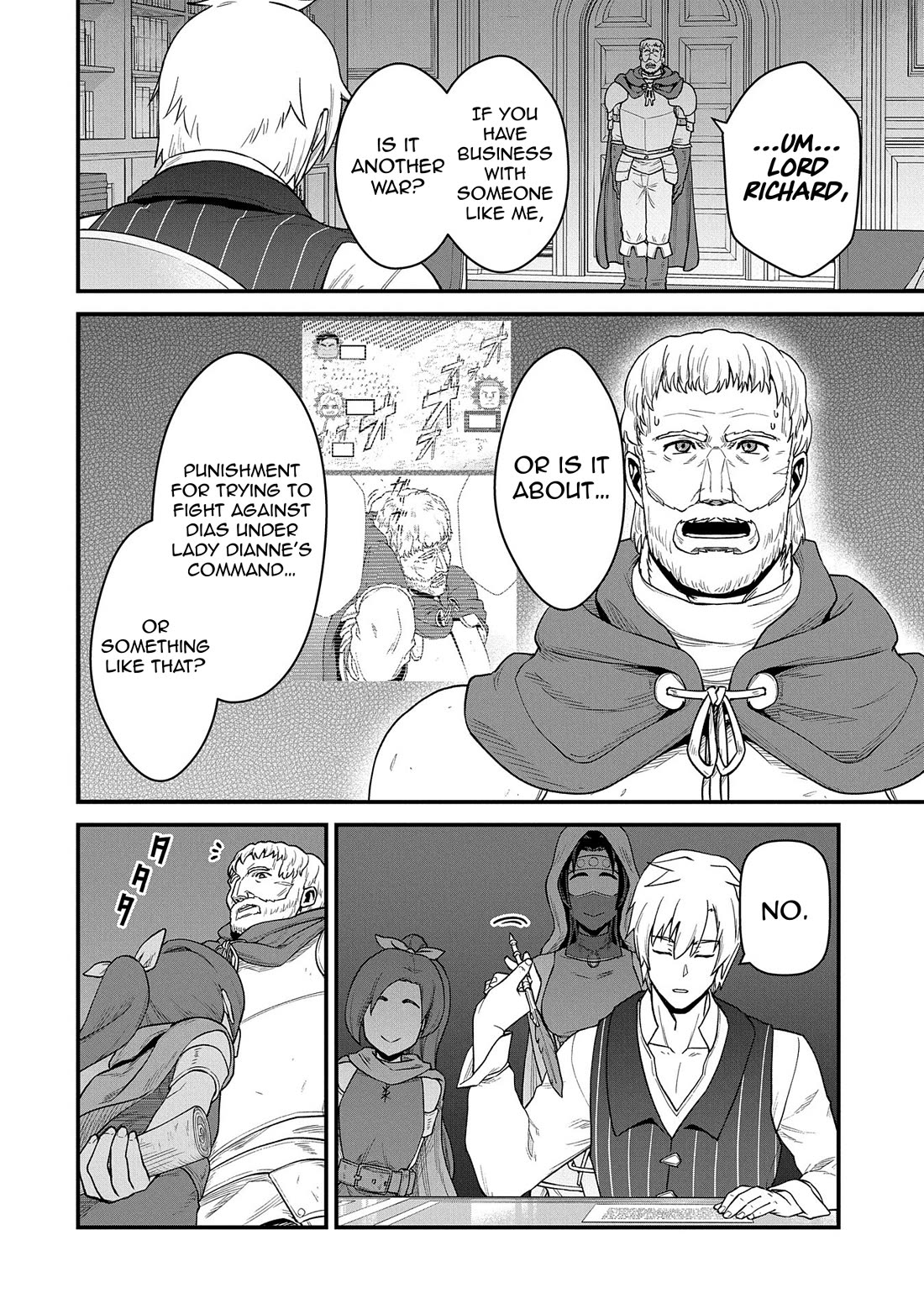 The Population Of The Frontier Owner Starts With 0. "Dias The Blue" And A Blue Horned Girl. chapter 54 page 20