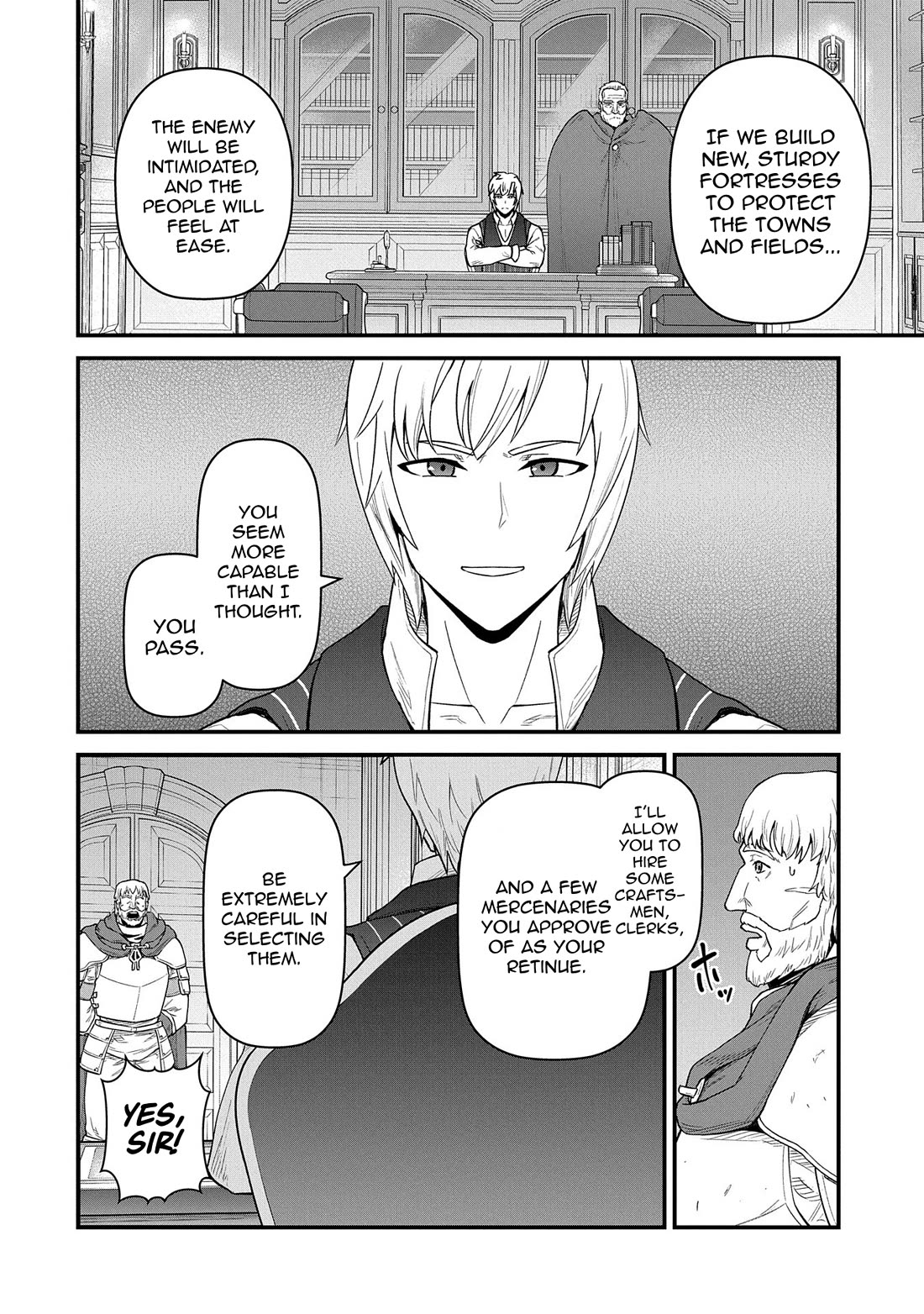 The Population Of The Frontier Owner Starts With 0. "Dias The Blue" And A Blue Horned Girl. chapter 54 page 26