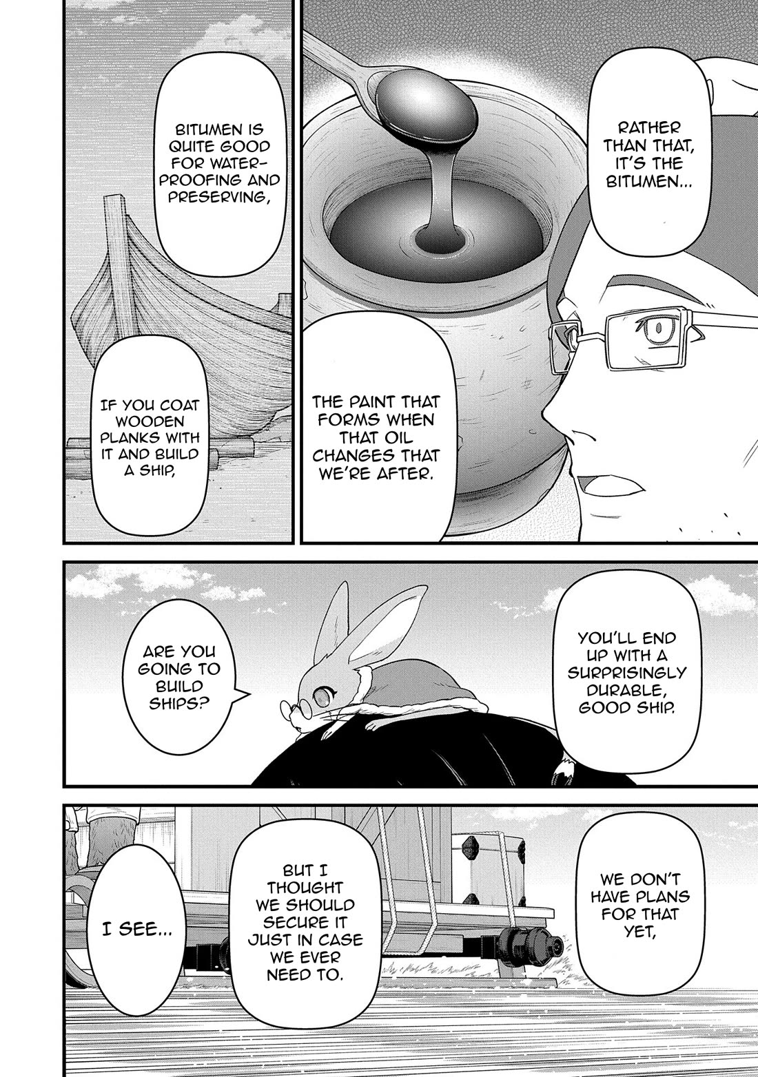 The Population Of The Frontier Owner Starts With 0. "Dias The Blue" And A Blue Horned Girl. chapter 54 page 30