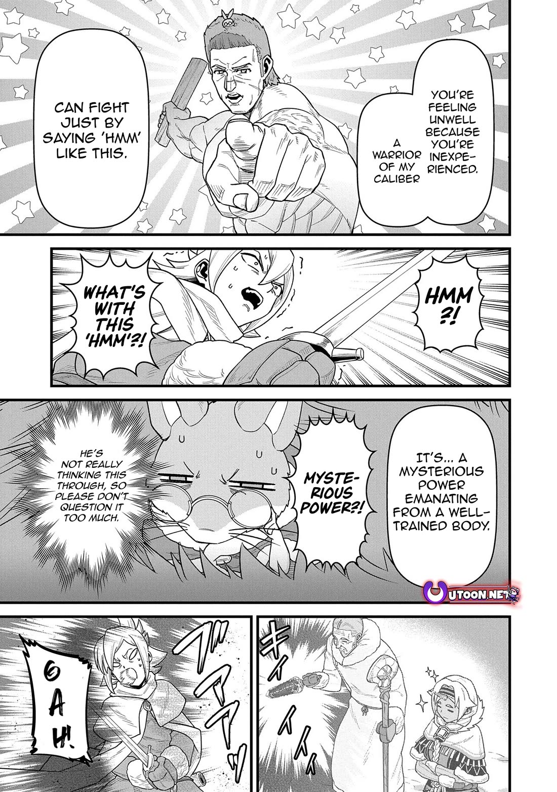 The Population Of The Frontier Owner Starts With 0. "Dias The Blue" And A Blue Horned Girl. chapter 55 page 21