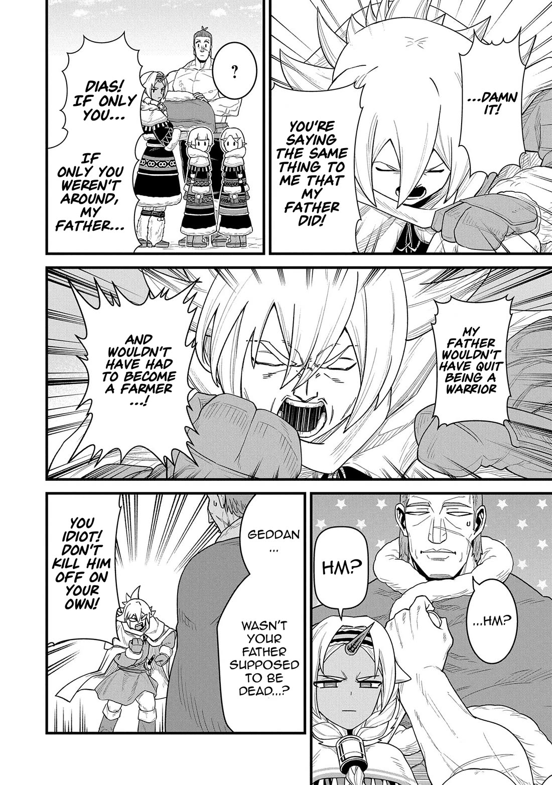 The Population Of The Frontier Owner Starts With 0. "Dias The Blue" And A Blue Horned Girl. chapter 55 page 26