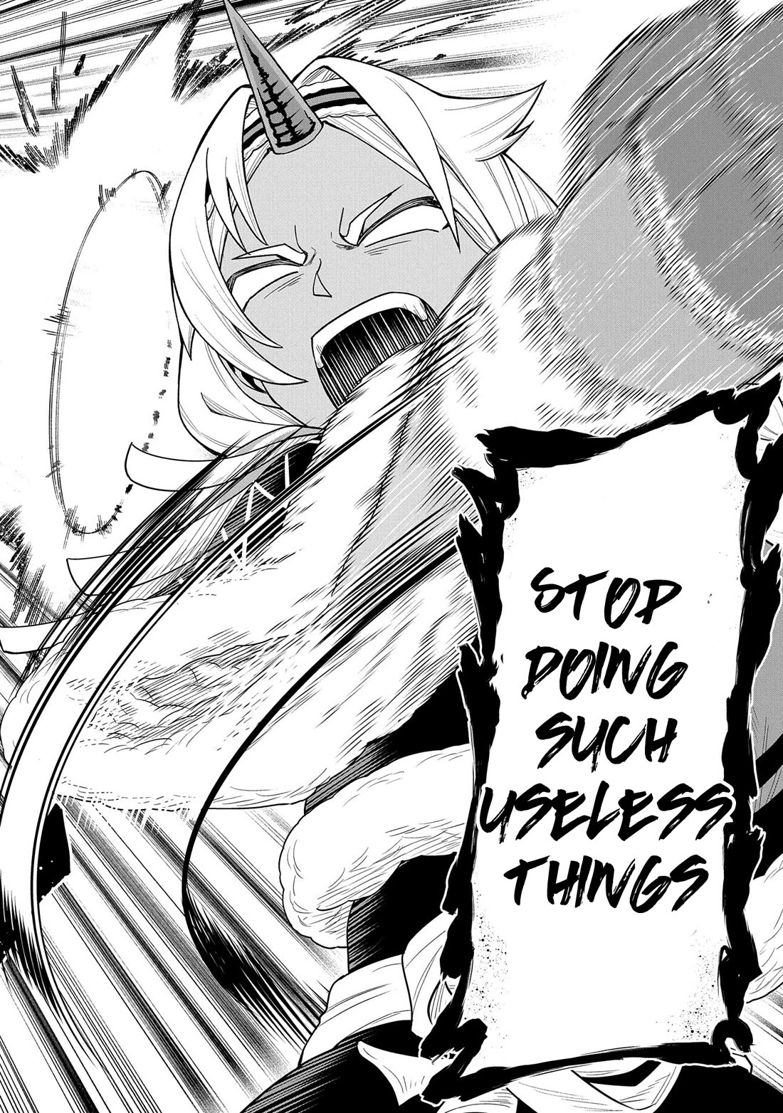 The Population Of The Frontier Owner Starts With 0. "Dias The Blue" And A Blue Horned Girl. chapter 55 page 28