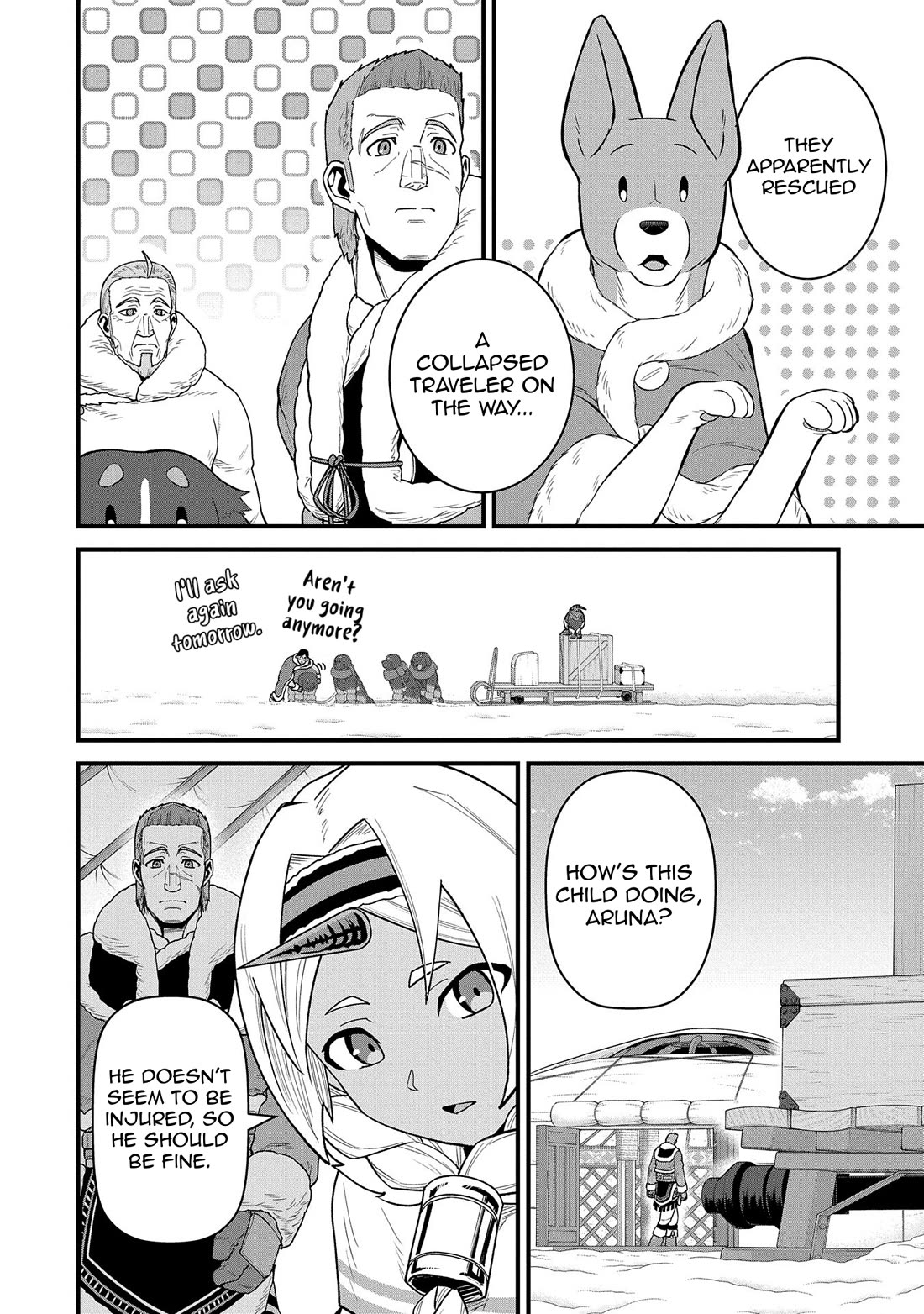 The Population Of The Frontier Owner Starts With 0. "Dias The Blue" And A Blue Horned Girl. chapter 55 page 6