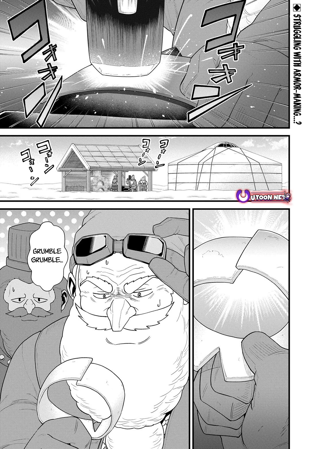 The Population Of The Frontier Owner Starts With 0. "Dias The Blue" And A Blue Horned Girl. chapter 56 page 1