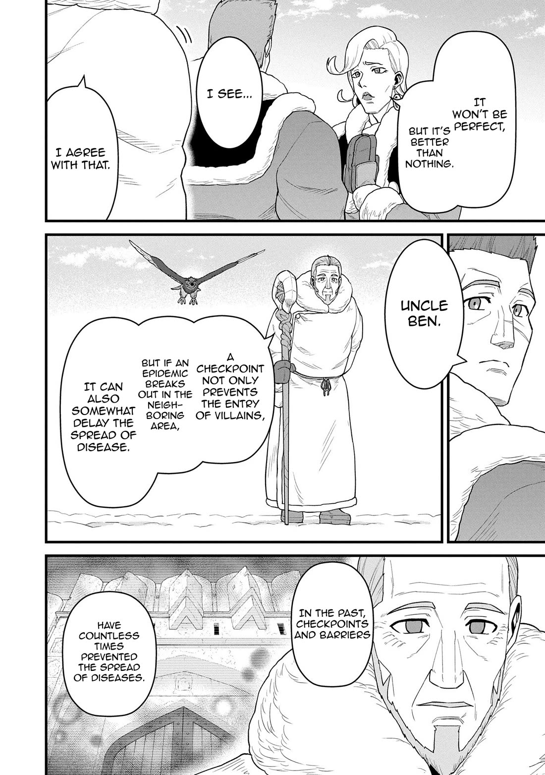 The Population Of The Frontier Owner Starts With 0. "Dias The Blue" And A Blue Horned Girl. chapter 56 page 10