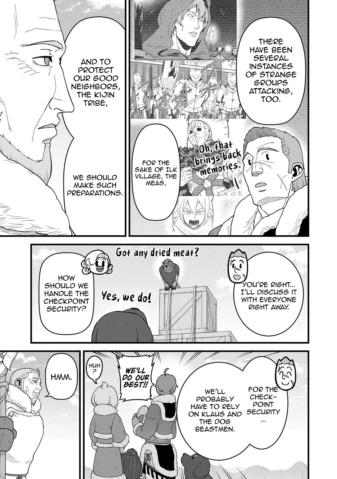 The Population Of The Frontier Owner Starts With 0. "Dias The Blue" And A Blue Horned Girl. chapter 56 page 11