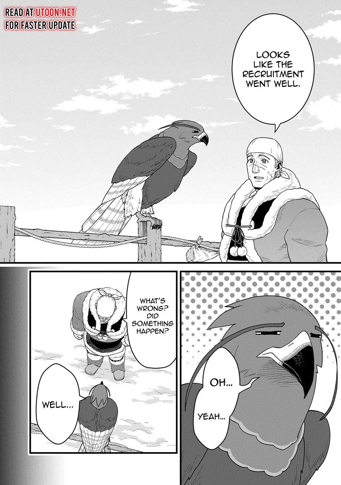 The Population Of The Frontier Owner Starts With 0. "Dias The Blue" And A Blue Horned Girl. chapter 56 page 16