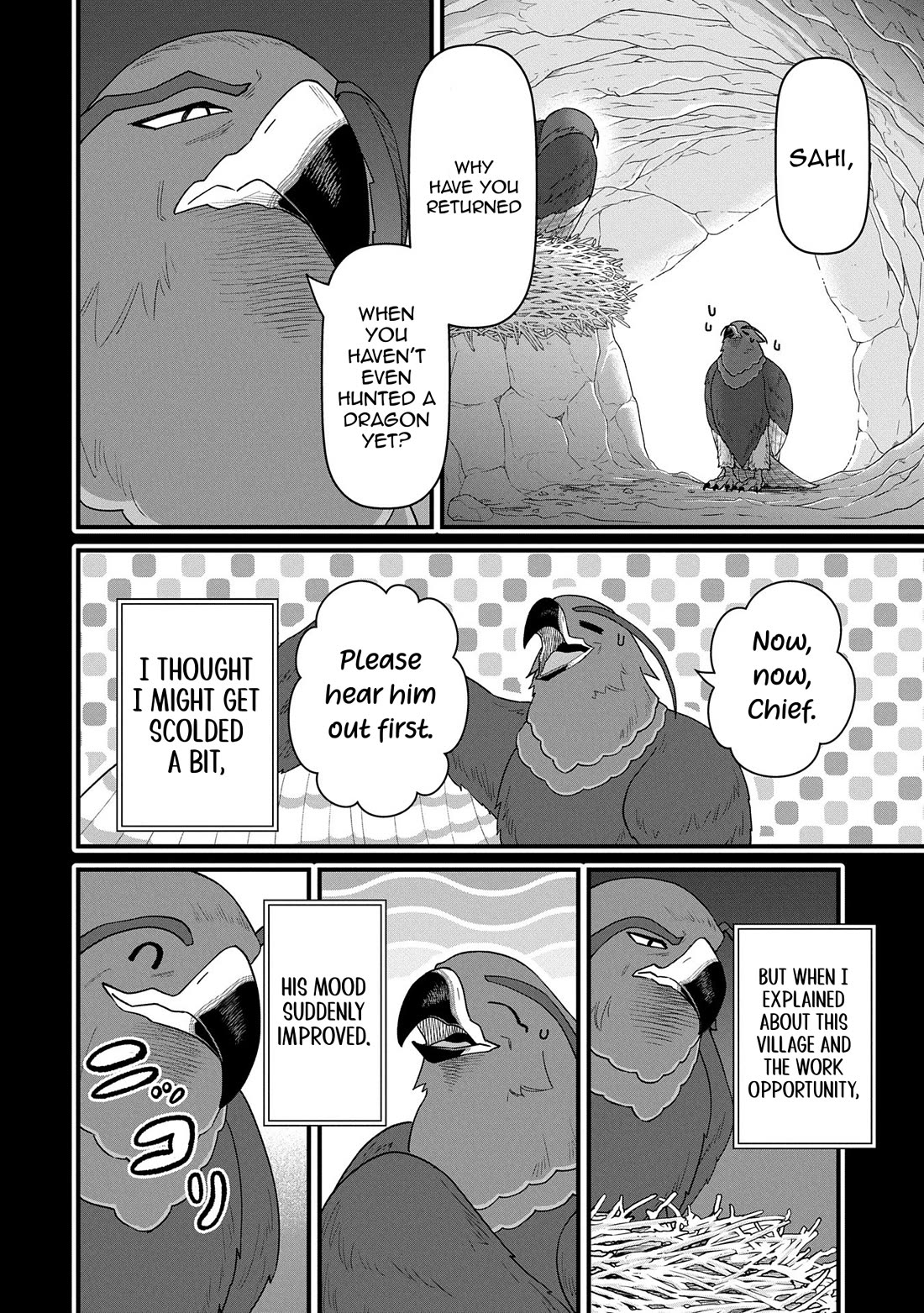 The Population Of The Frontier Owner Starts With 0. "Dias The Blue" And A Blue Horned Girl. chapter 56 page 18