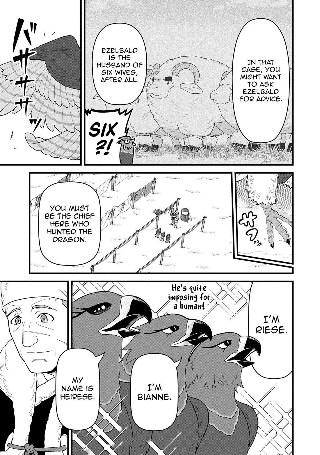 The Population Of The Frontier Owner Starts With 0. "Dias The Blue" And A Blue Horned Girl. chapter 56 page 21