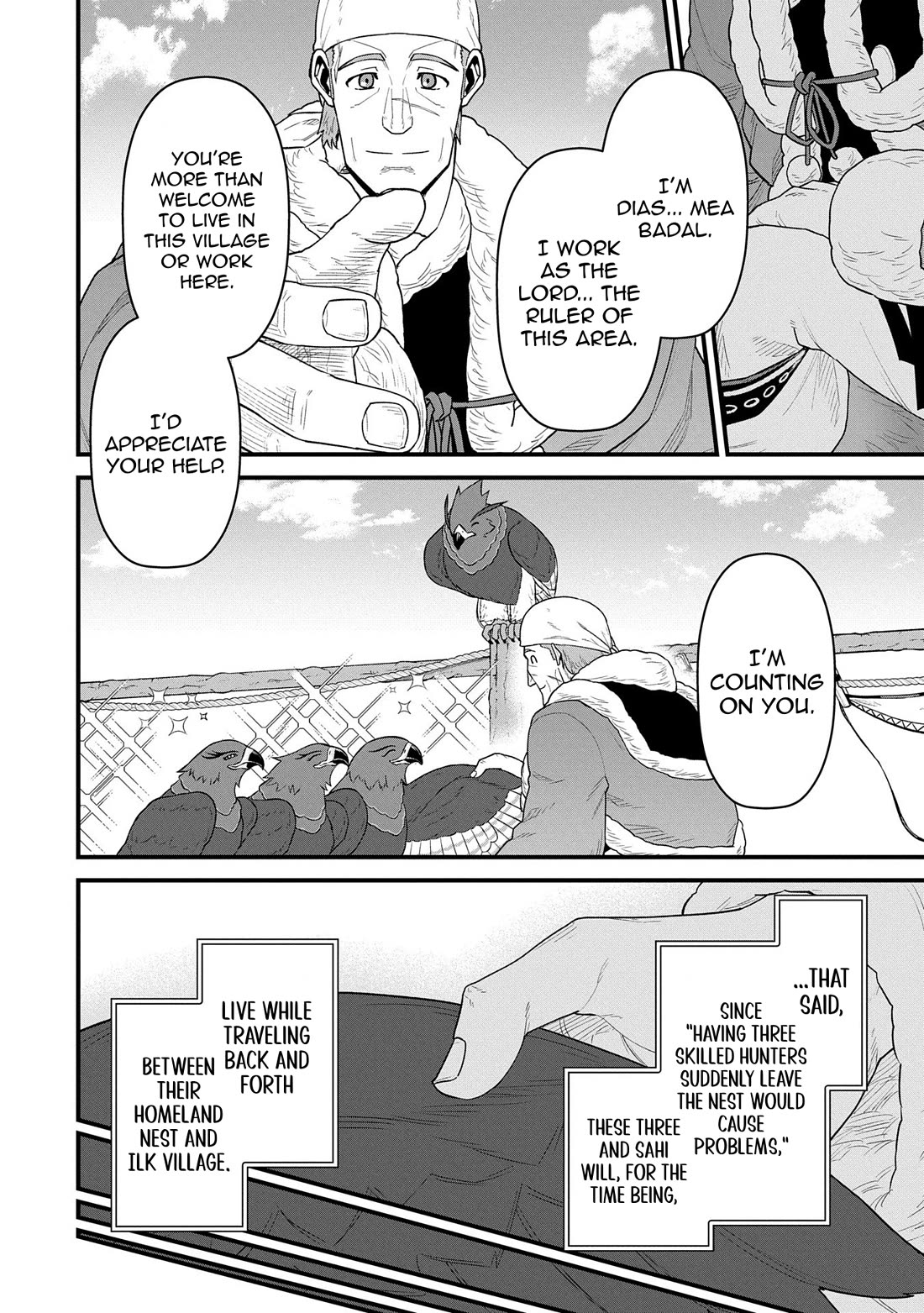 The Population Of The Frontier Owner Starts With 0. "Dias The Blue" And A Blue Horned Girl. chapter 56 page 22