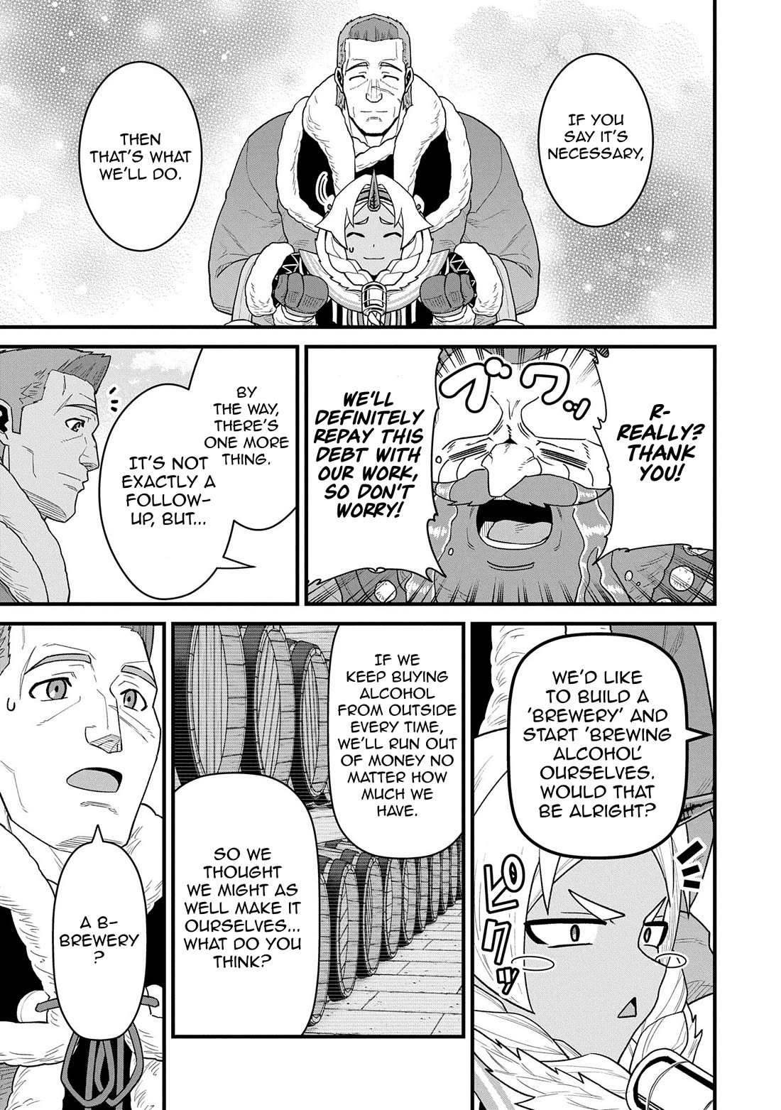 The Population Of The Frontier Owner Starts With 0. "Dias The Blue" And A Blue Horned Girl. chapter 56 page 29