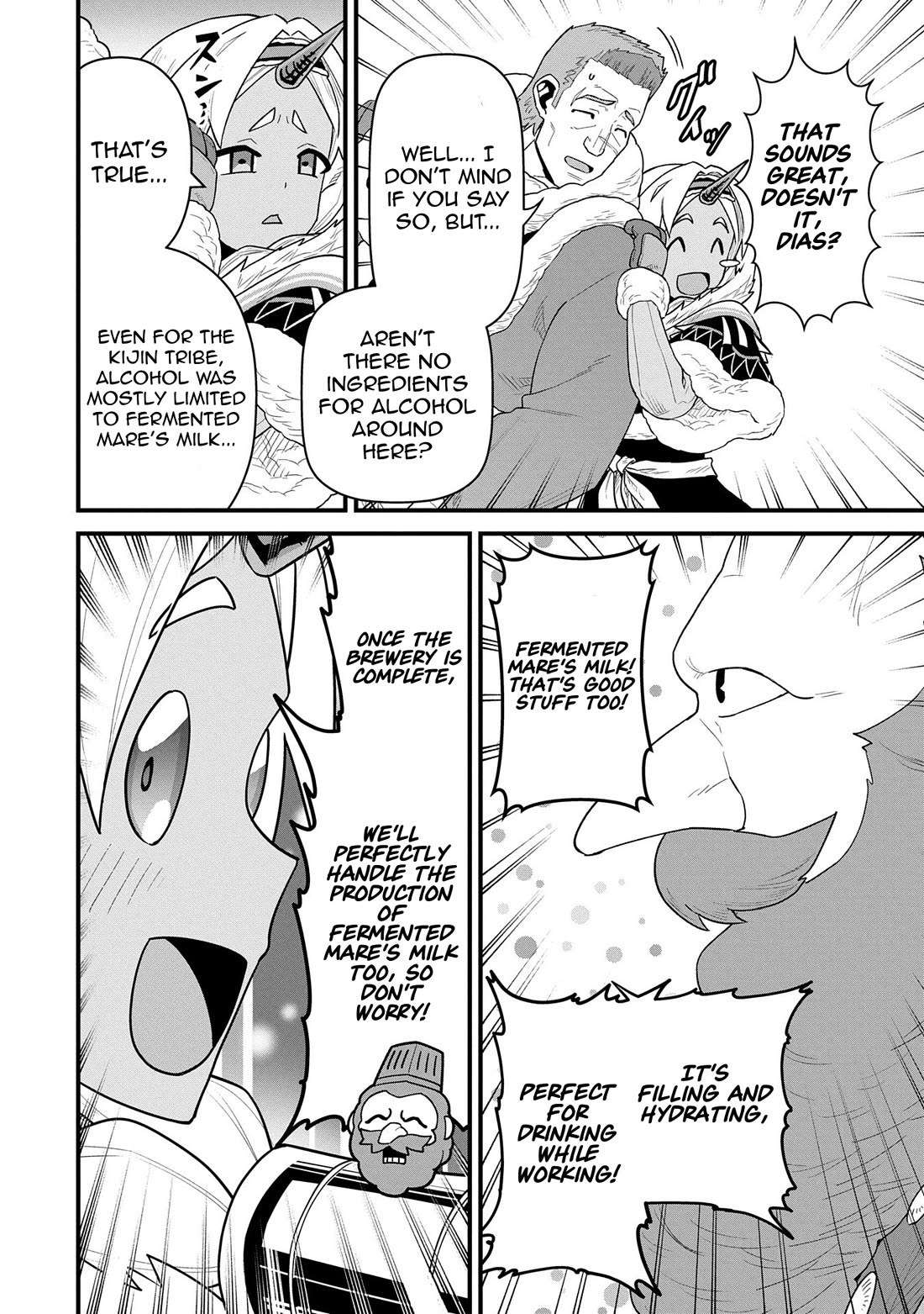 The Population Of The Frontier Owner Starts With 0. "Dias The Blue" And A Blue Horned Girl. chapter 56 page 30