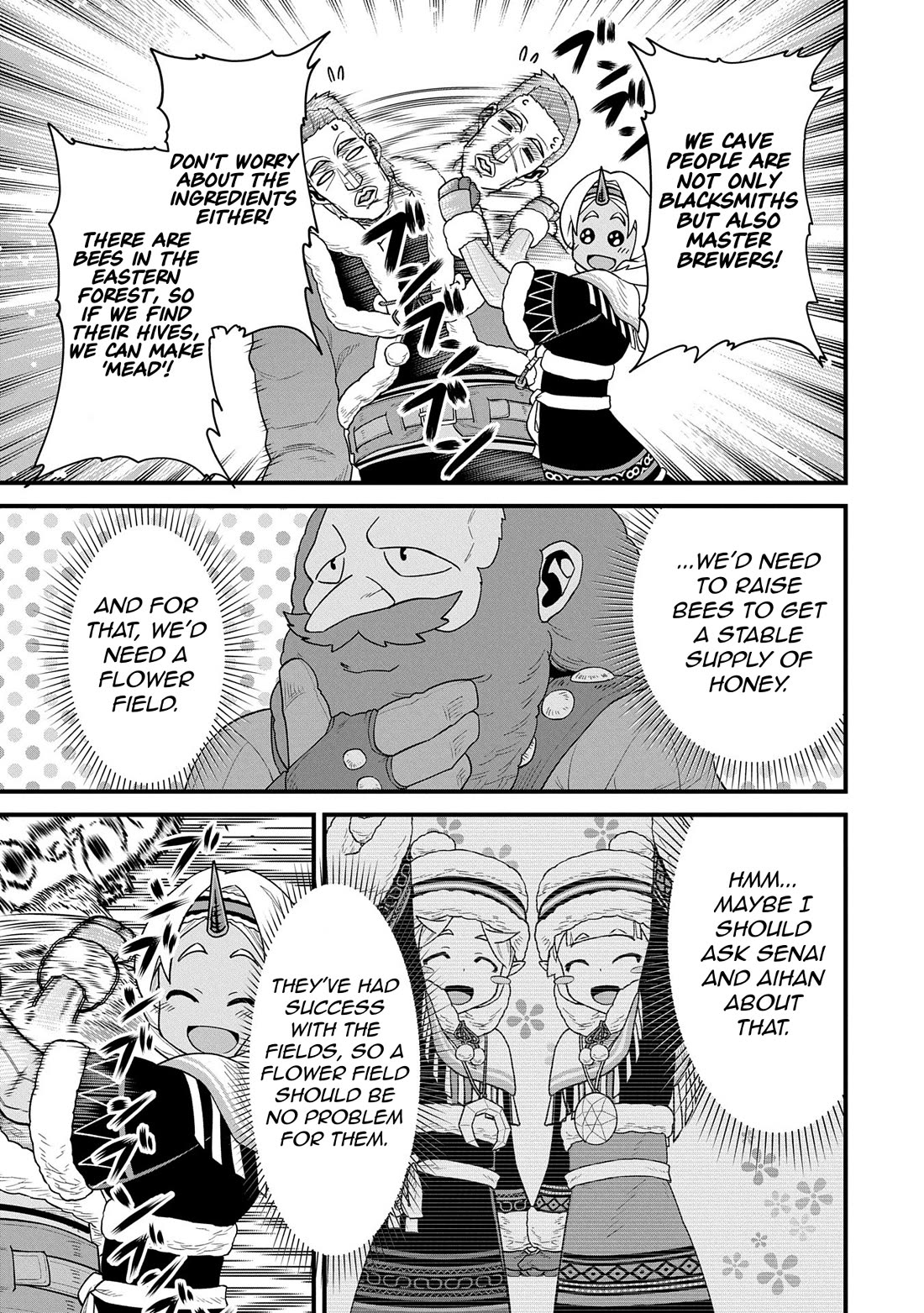 The Population Of The Frontier Owner Starts With 0. "Dias The Blue" And A Blue Horned Girl. chapter 56 page 31