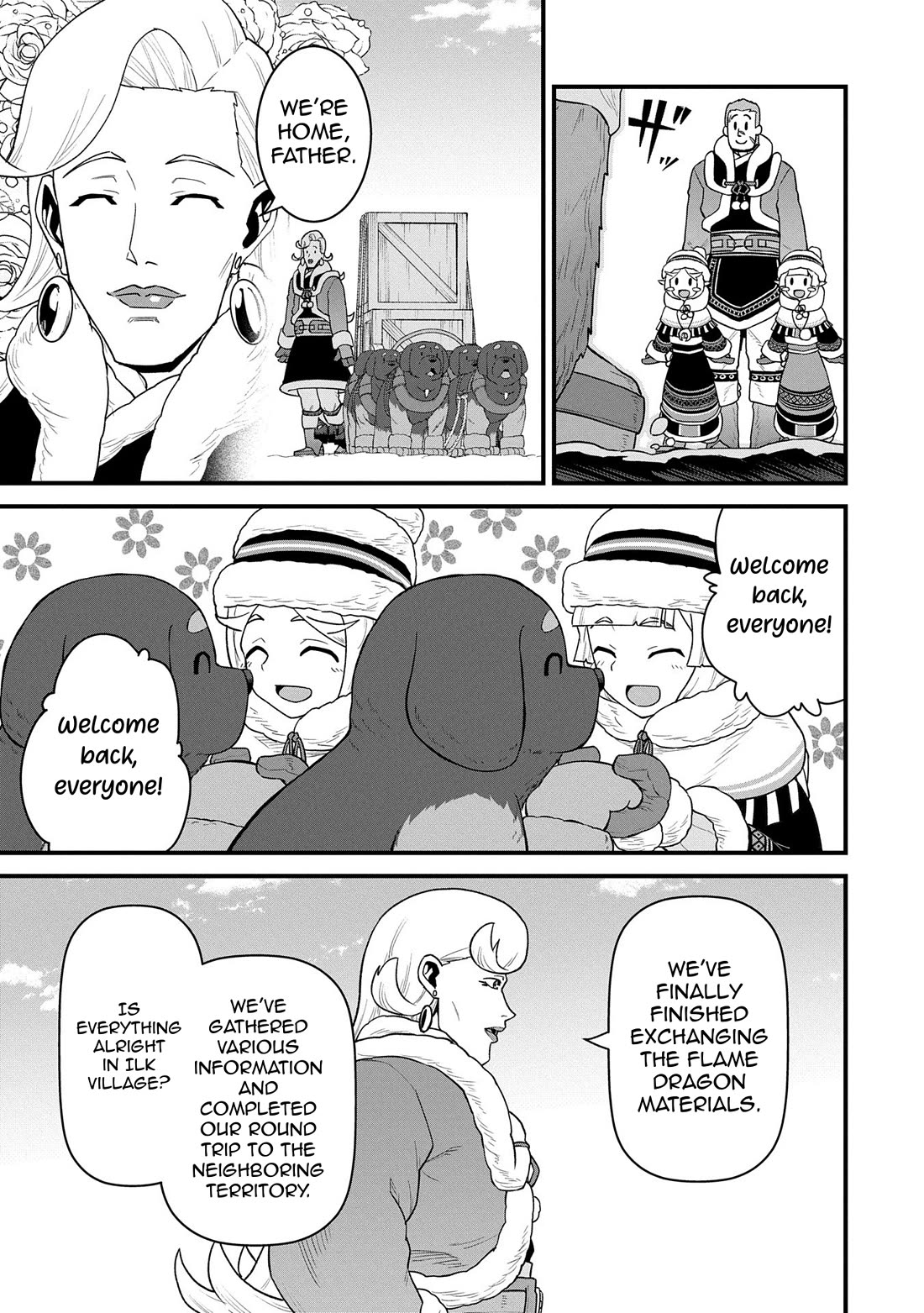 The Population Of The Frontier Owner Starts With 0. "Dias The Blue" And A Blue Horned Girl. chapter 56 page 5