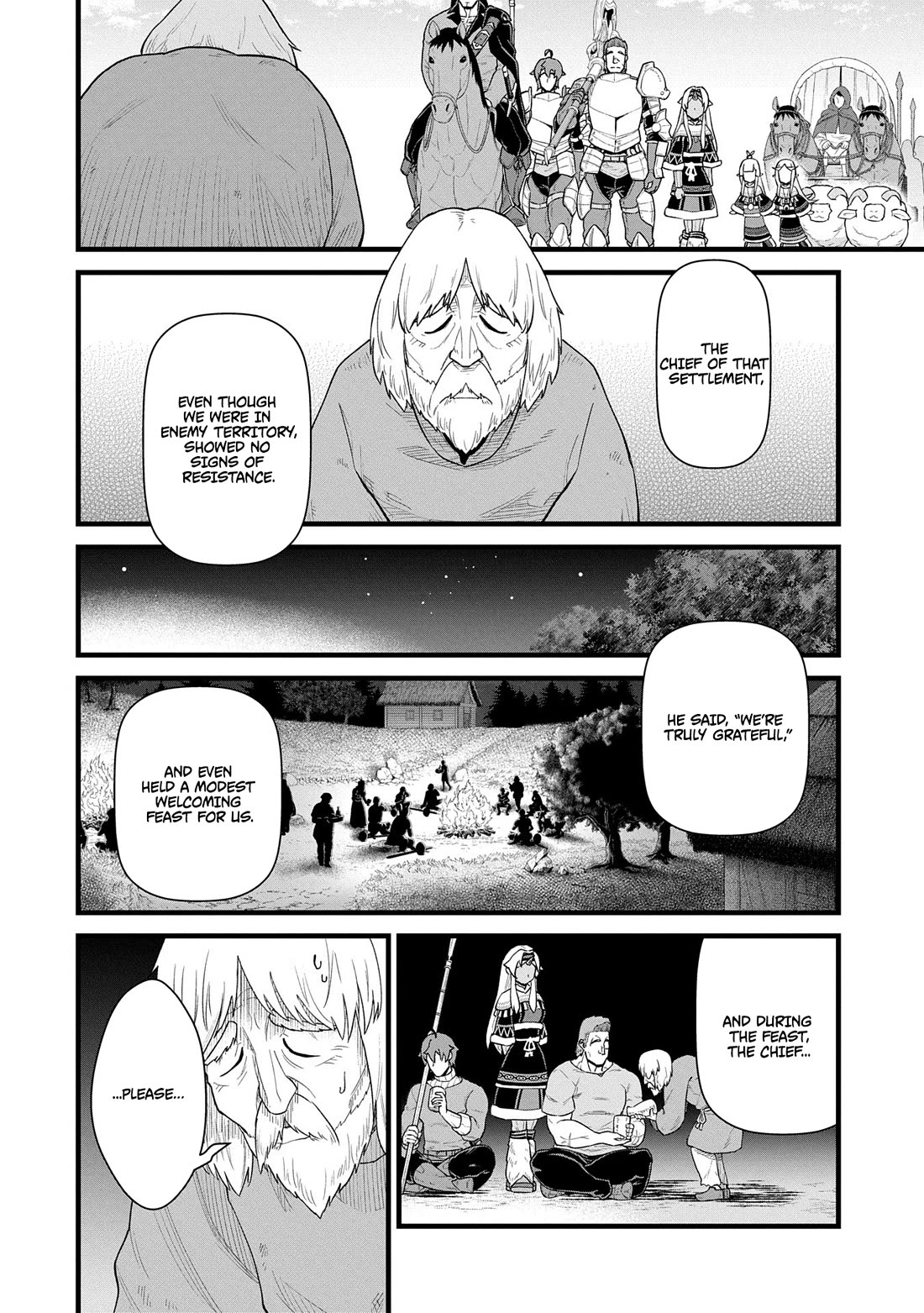 The Population Of The Frontier Owner Starts With 0. "Dias The Blue" And A Blue Horned Girl. chapter 57 page 10