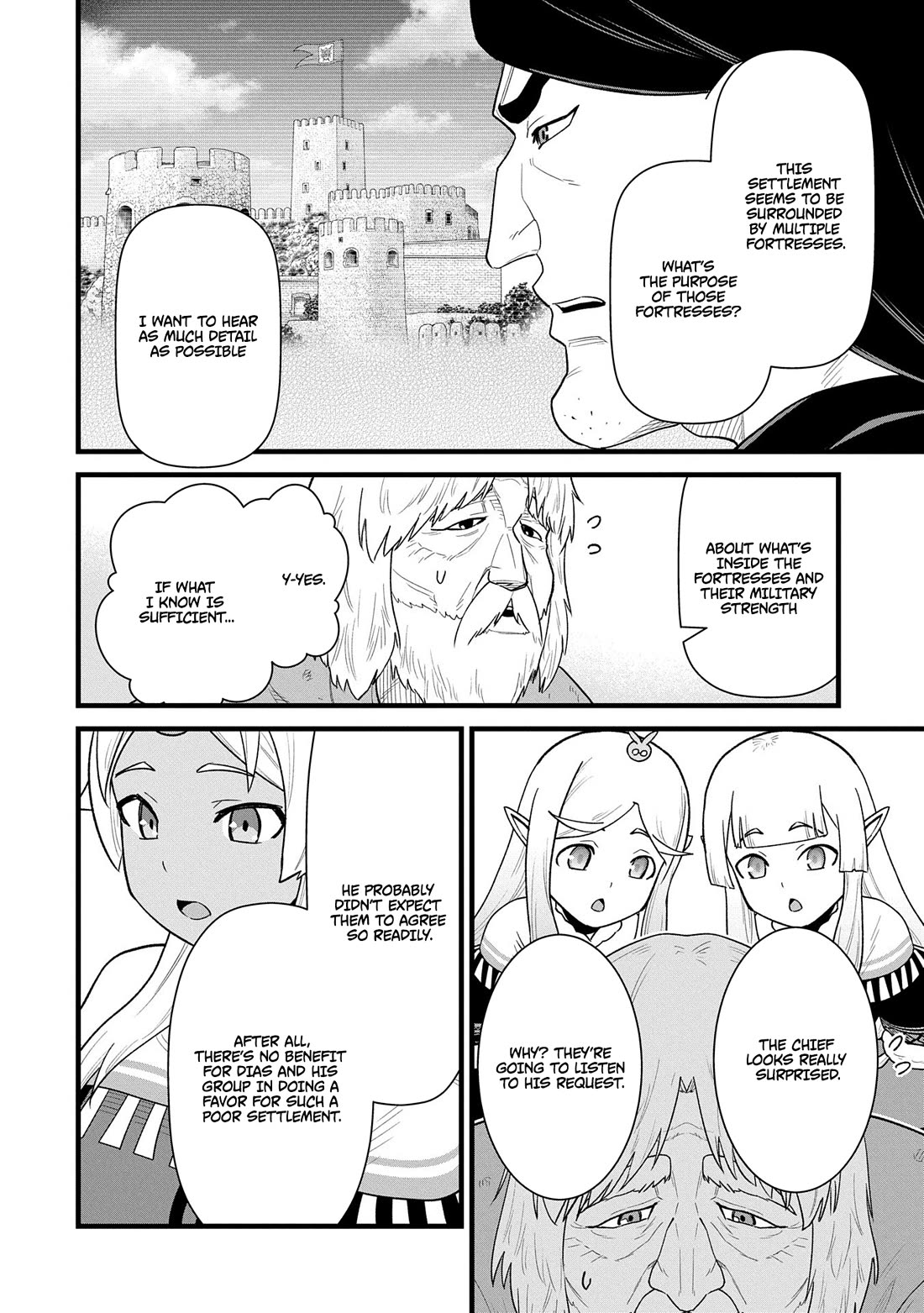 The Population Of The Frontier Owner Starts With 0. "Dias The Blue" And A Blue Horned Girl. chapter 57 page 18