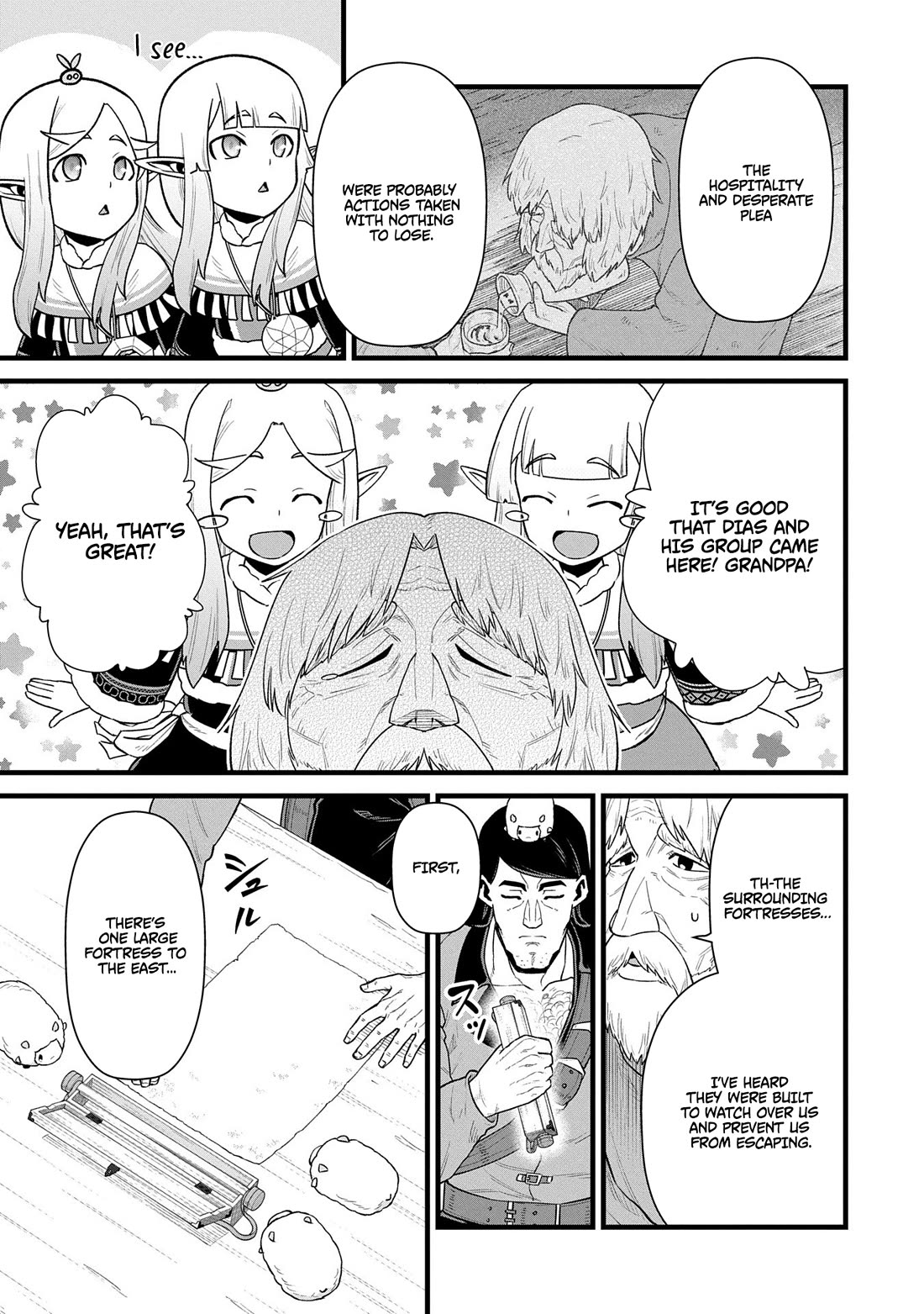 The Population Of The Frontier Owner Starts With 0. "Dias The Blue" And A Blue Horned Girl. chapter 57 page 19